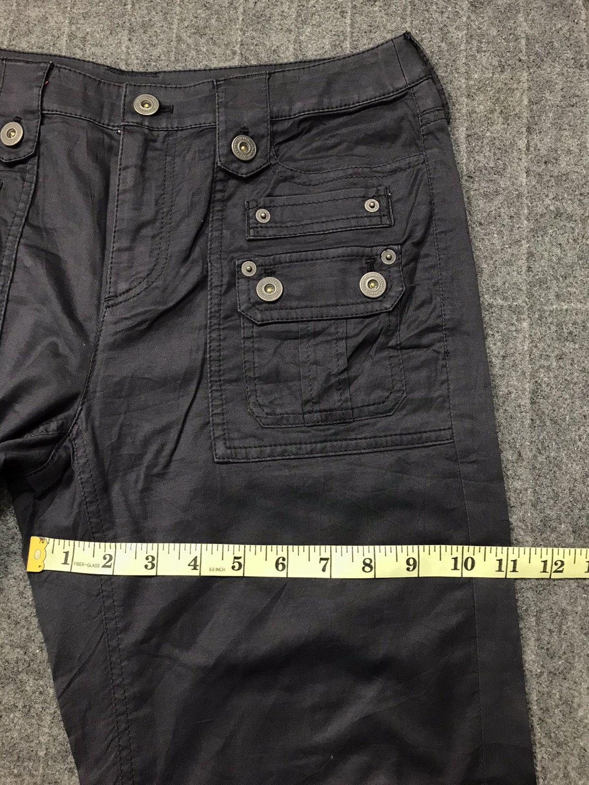 Japanese Brand × Vintage Hype Passione Black Denim Bondage Jeans Indigo Boot Cut Size US 30 / EU 46 - 12 Thumbnail