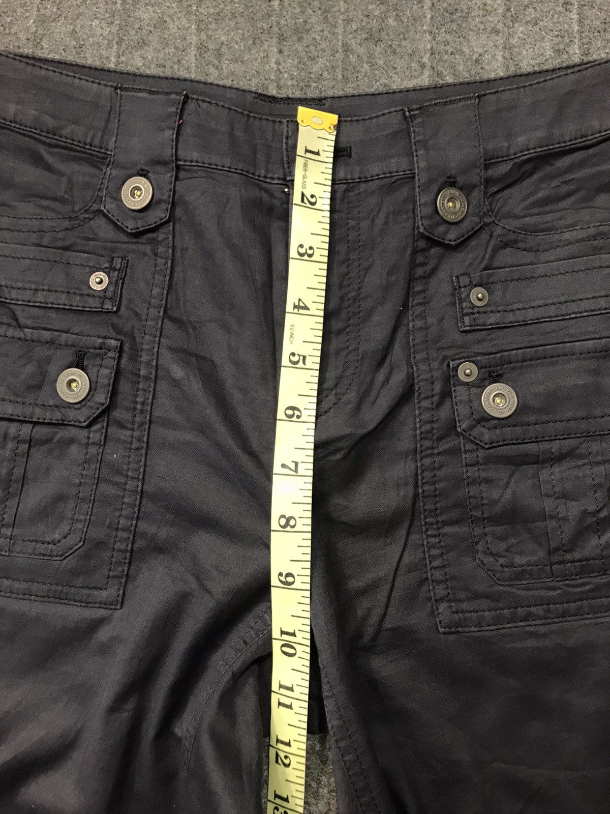 Japanese Brand × Vintage Hype Passione Black Denim Bondage Jeans Indigo Boot Cut Size US 30 / EU 46 - 11 Thumbnail