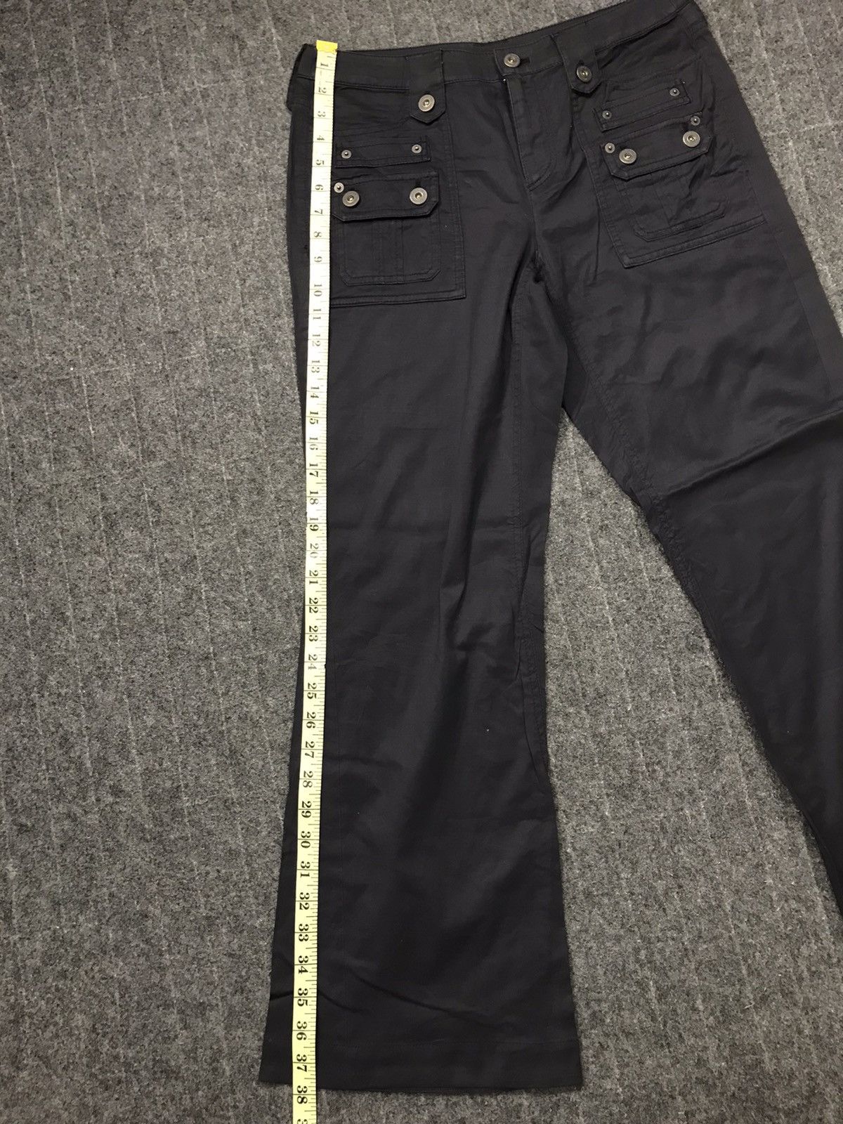 Japanese Brand × Vintage Hype Passione Black Denim Bondage Jeans Indigo Boot Cut Size US 30 / EU 46 - 9 Thumbnail