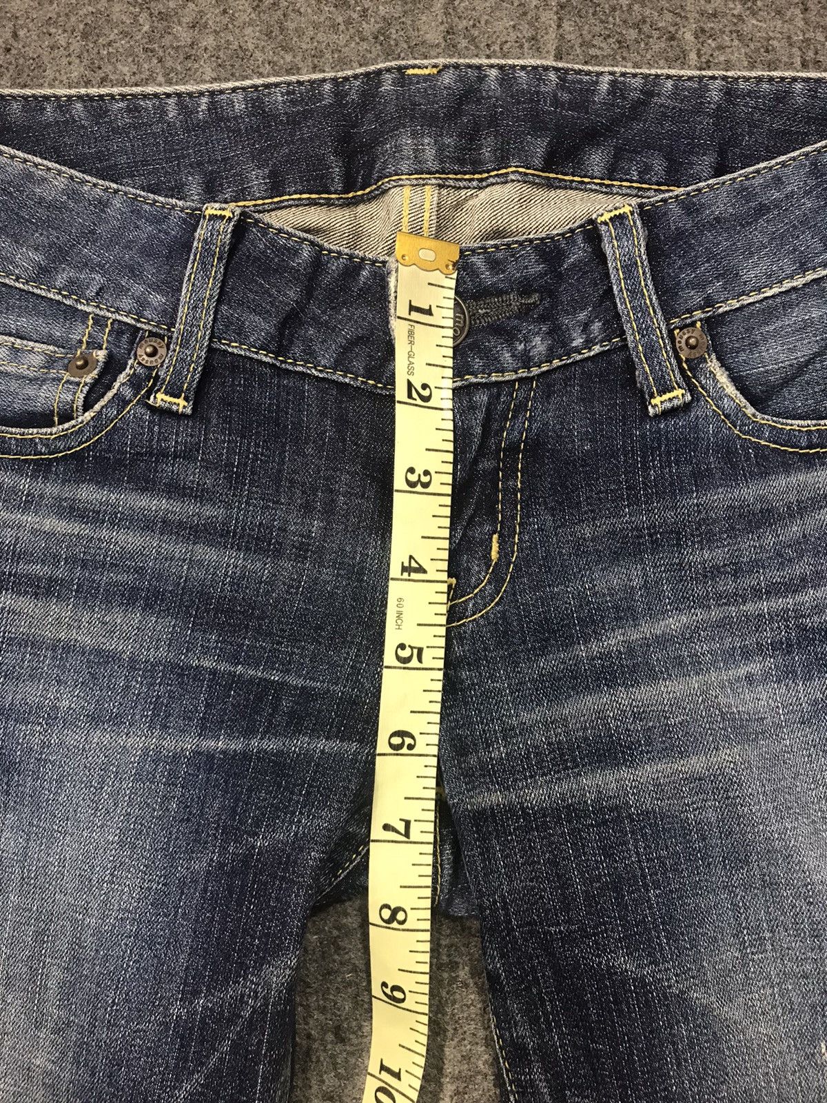 Japanese Brand × Vintage Skinny Moussy Japanese Brand Indigo Denim Jeans Pant Size 28" / US 6 / IT 42 - 10 Thumbnail