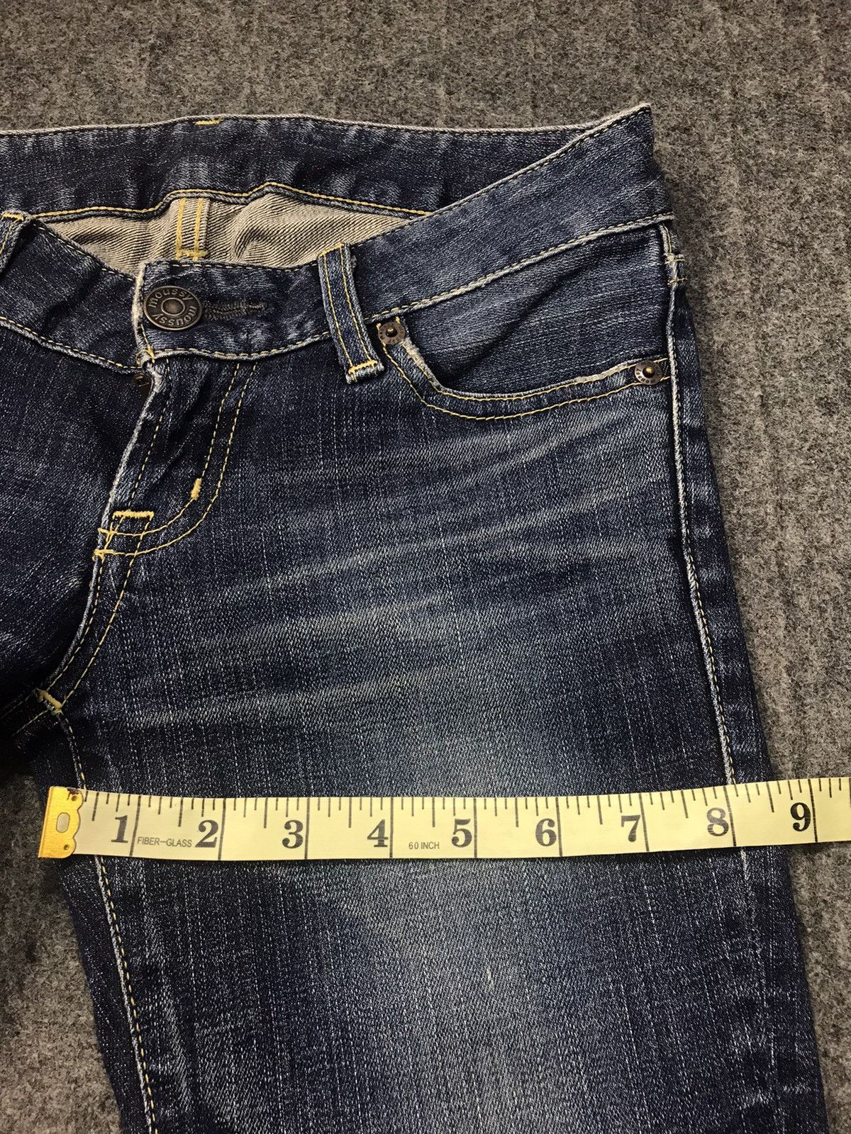 Japanese Brand × Vintage Skinny Moussy Japanese Brand Indigo Denim Jeans Pant Size 28" / US 6 / IT 42 - 11 Thumbnail