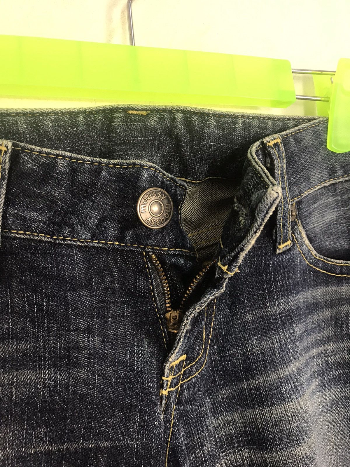 Japanese Brand × Vintage Skinny Moussy Japanese Brand Indigo Denim Jeans Pant Size 28" / US 6 / IT 42 - 3 Thumbnail