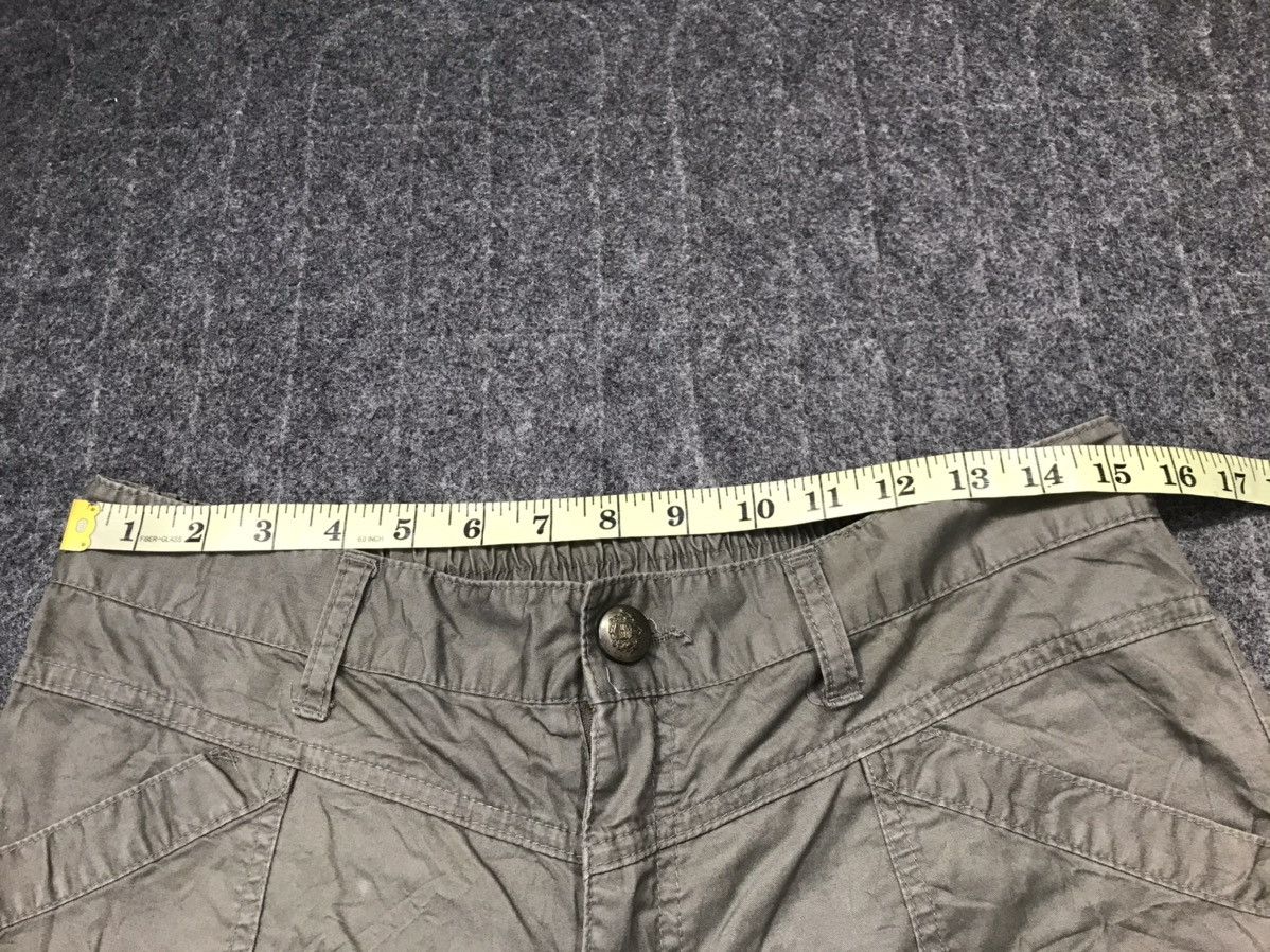 Japanese Brand × Vintage Vintage Theoria Bushpant Short Casual Pant Dark Military Size 31" - 6 Thumbnail