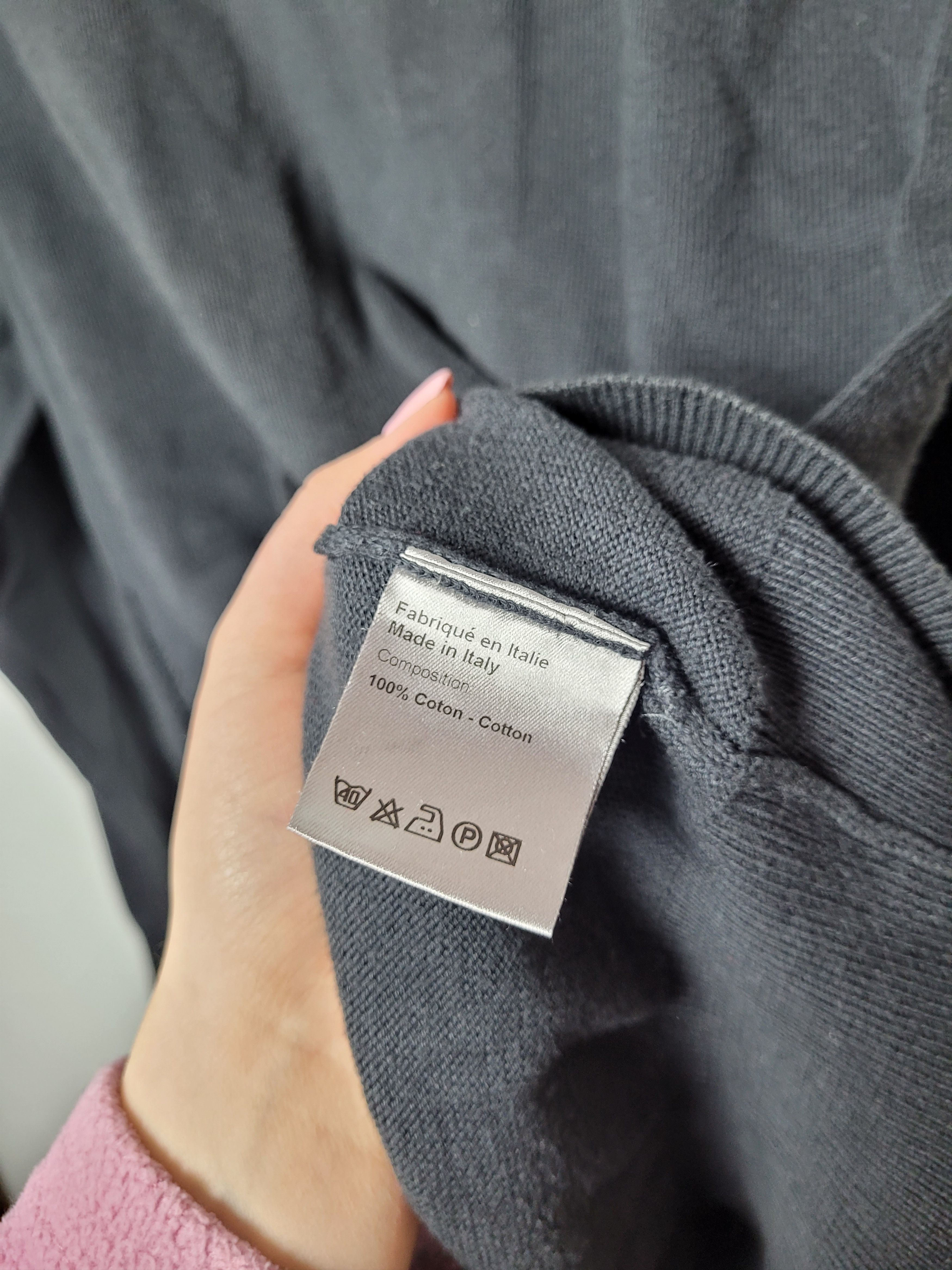 Dior × Hedi Slimane Dior x Hedi Slimane RARE distressed sweater F/W 2007 Size US L / EU 52-54 / 3 - 10 Thumbnail