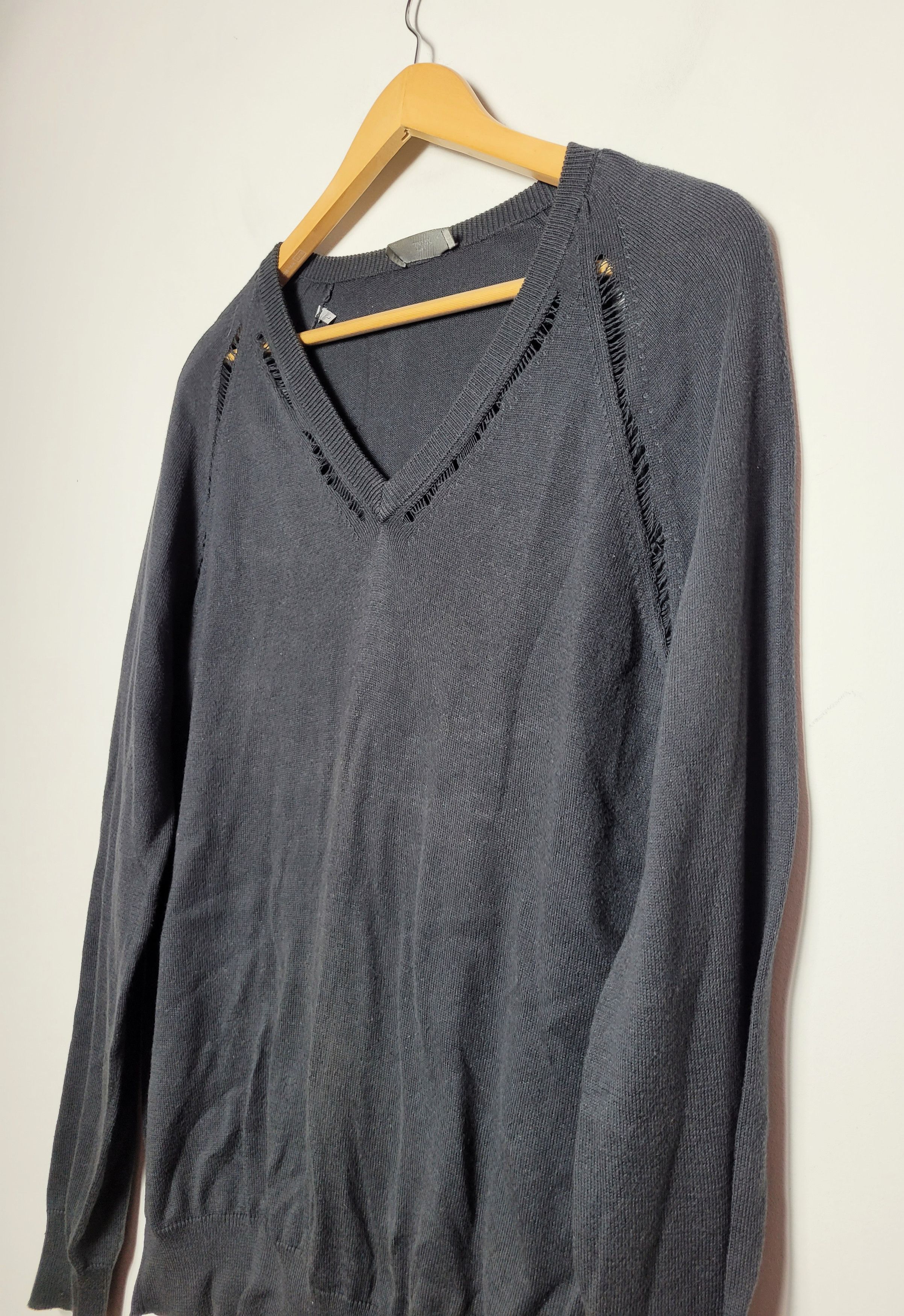 Dior × Hedi Slimane Dior x Hedi Slimane RARE distressed sweater F/W 2007 Size US L / EU 52-54 / 3 - 5 Thumbnail