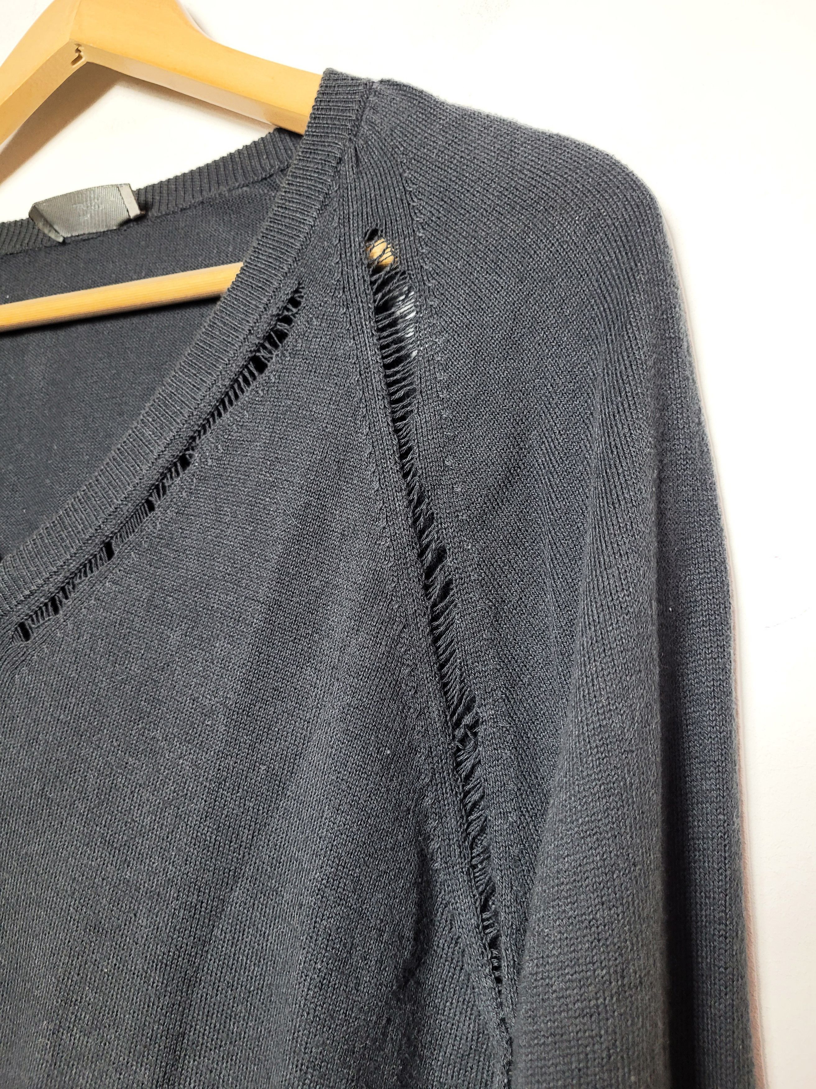 Dior × Hedi Slimane Dior x Hedi Slimane RARE distressed sweater F/W 2007 Size US L / EU 52-54 / 3 - 7 Thumbnail