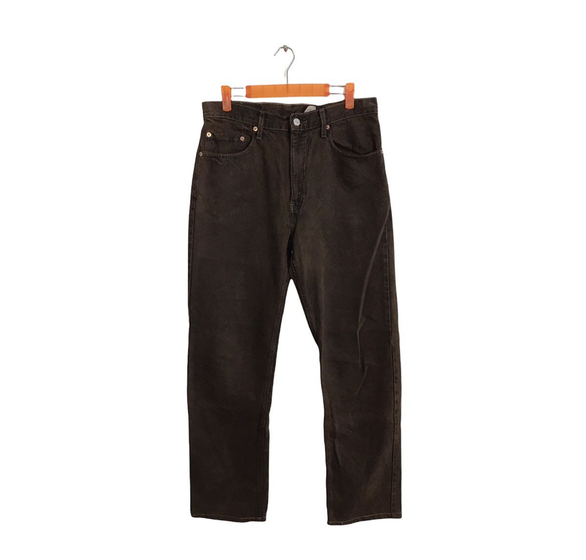 Levi’s & Strauss Lot 505 Distressed Denim Brown Jeans