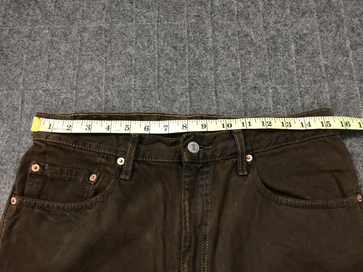 Levi's Vintage Clothing Levi’s & Strauss Lot 505 Denim Brown Jeans K239j Size US 31 - 6 Thumbnail