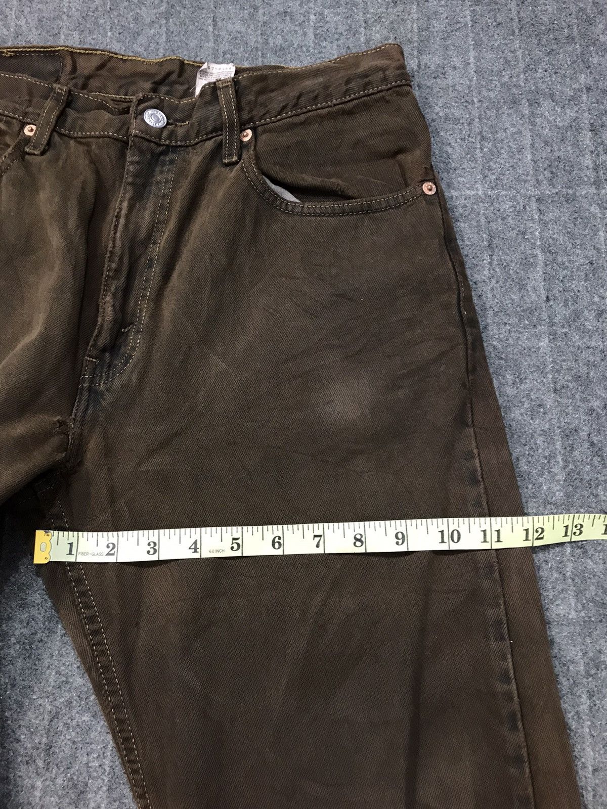 Levi's Vintage Clothing Levi’s & Strauss Lot 505 Denim Brown Jeans K239j Size US 31 - 10 Thumbnail