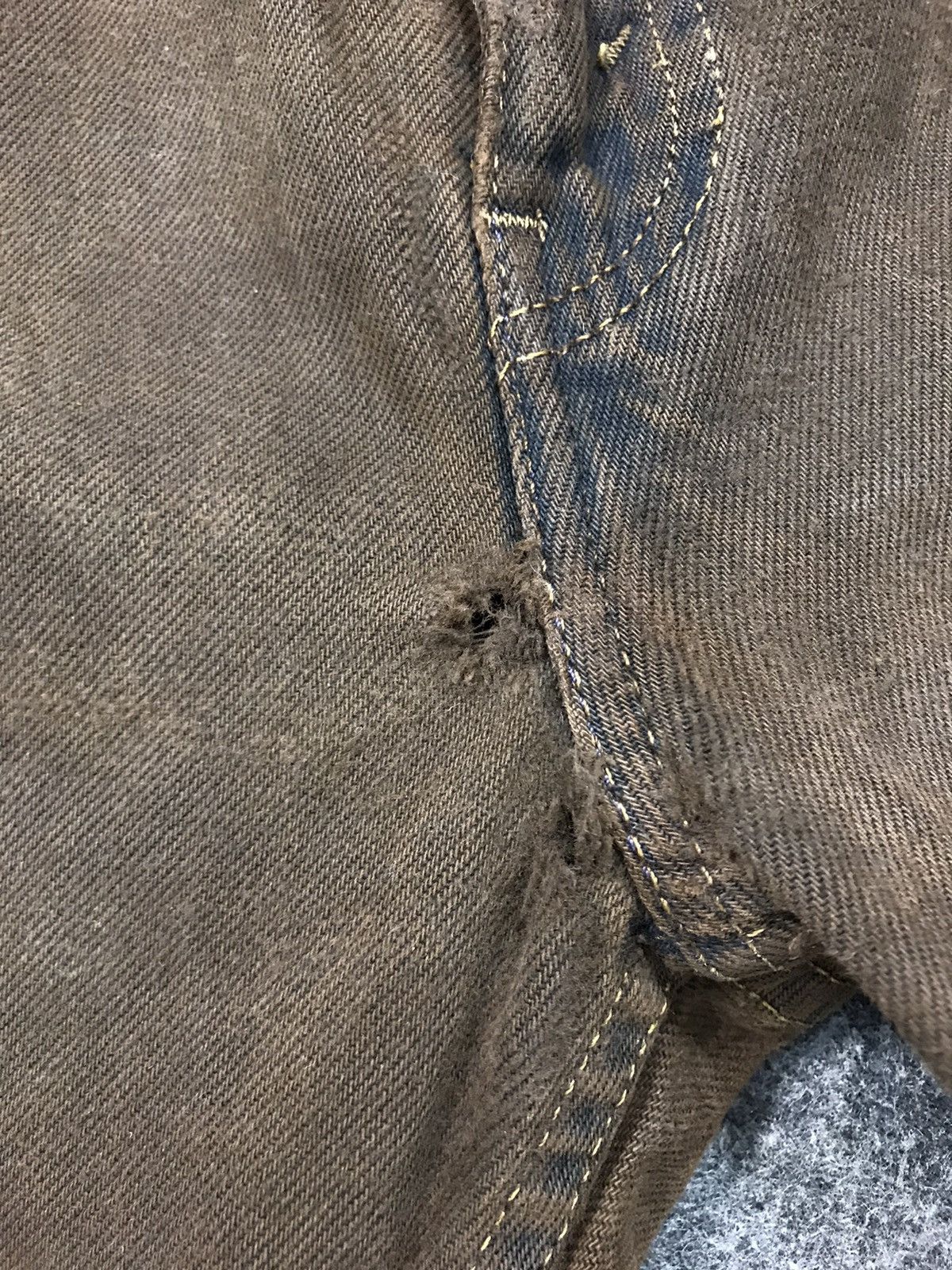 Levi's Vintage Clothing Levi’s & Strauss Lot 505 Denim Brown Jeans K239j Size US 31 - 12 Thumbnail
