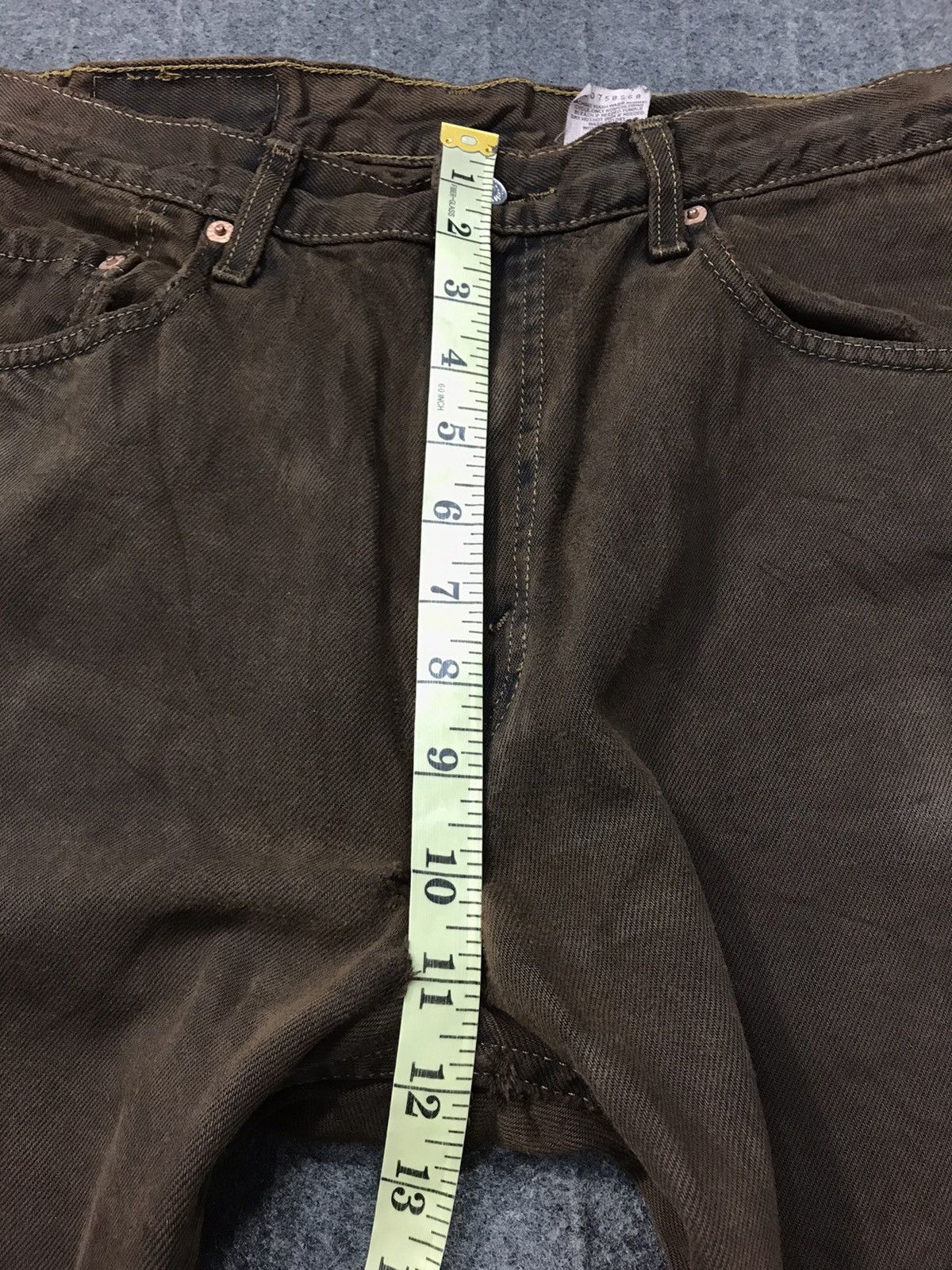 Levi's Vintage Clothing Levi’s & Strauss Lot 505 Denim Brown Jeans K239j Size US 31 - 9 Thumbnail