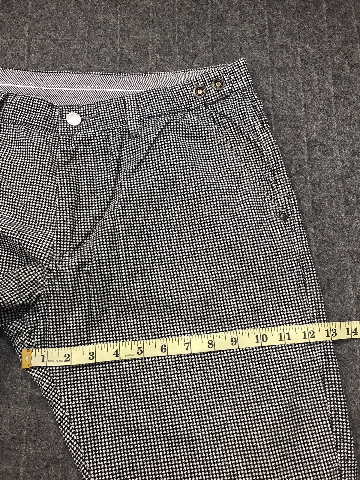 Edwin × Vintage Edwin Prestige Denim Checked Jeans Regular Fits Cut Size US 34 / EU 50 - 13 Thumbnail