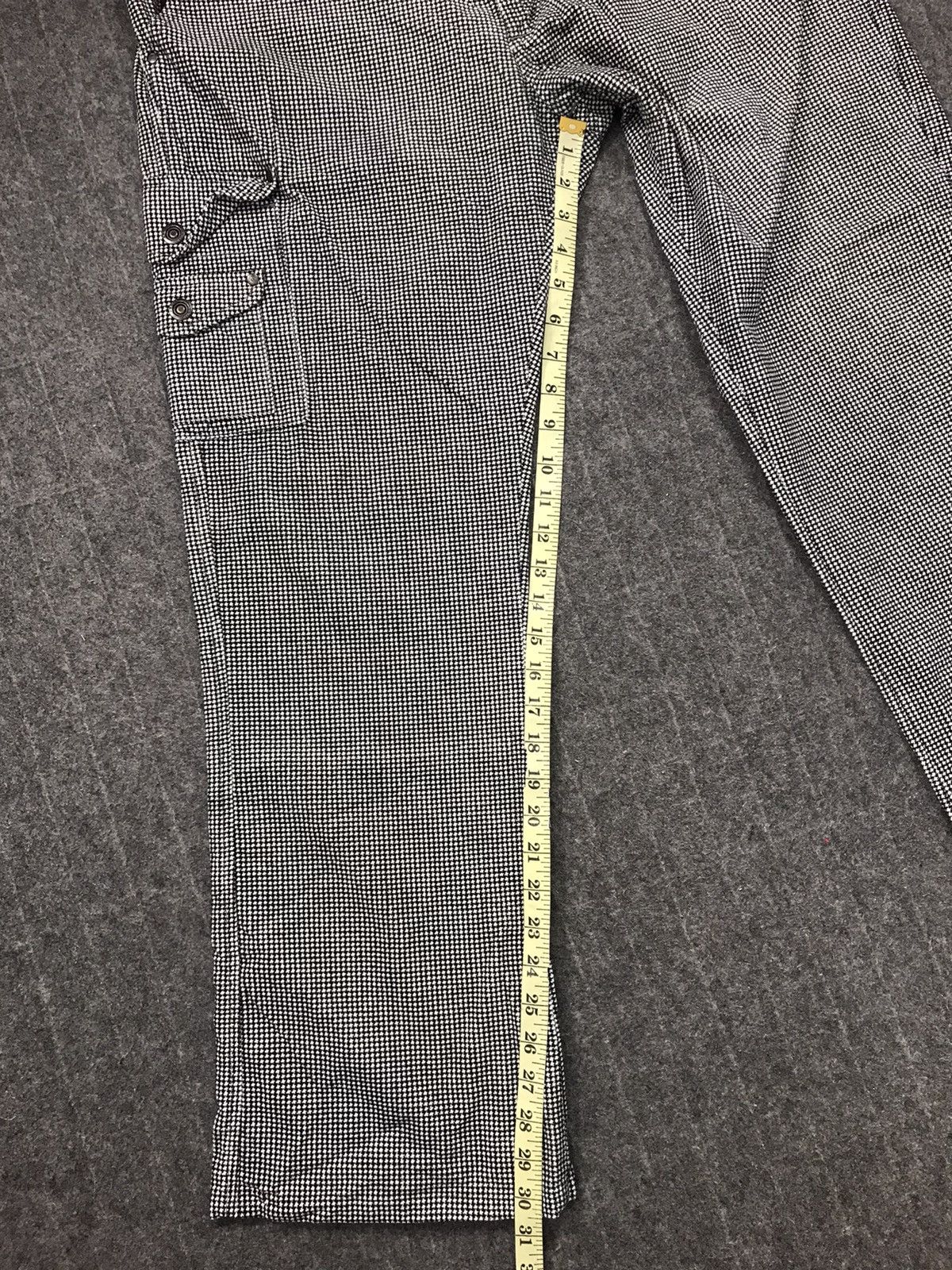 Edwin × Vintage Edwin Prestige Denim Checked Jeans Regular Fits Cut Size US 34 / EU 50 - 11 Thumbnail