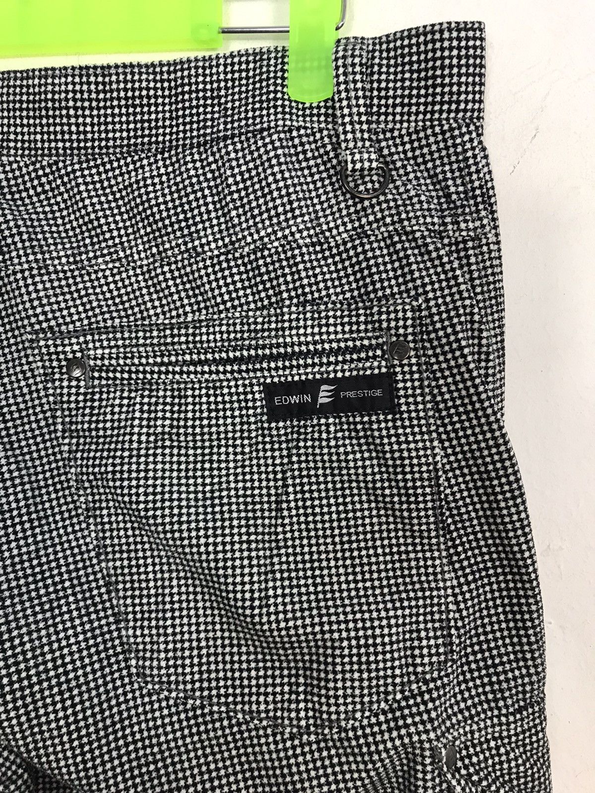 Edwin × Vintage Edwin Prestige Denim Checked Jeans Regular Fits Cut Size US 34 / EU 50 - 5 Thumbnail