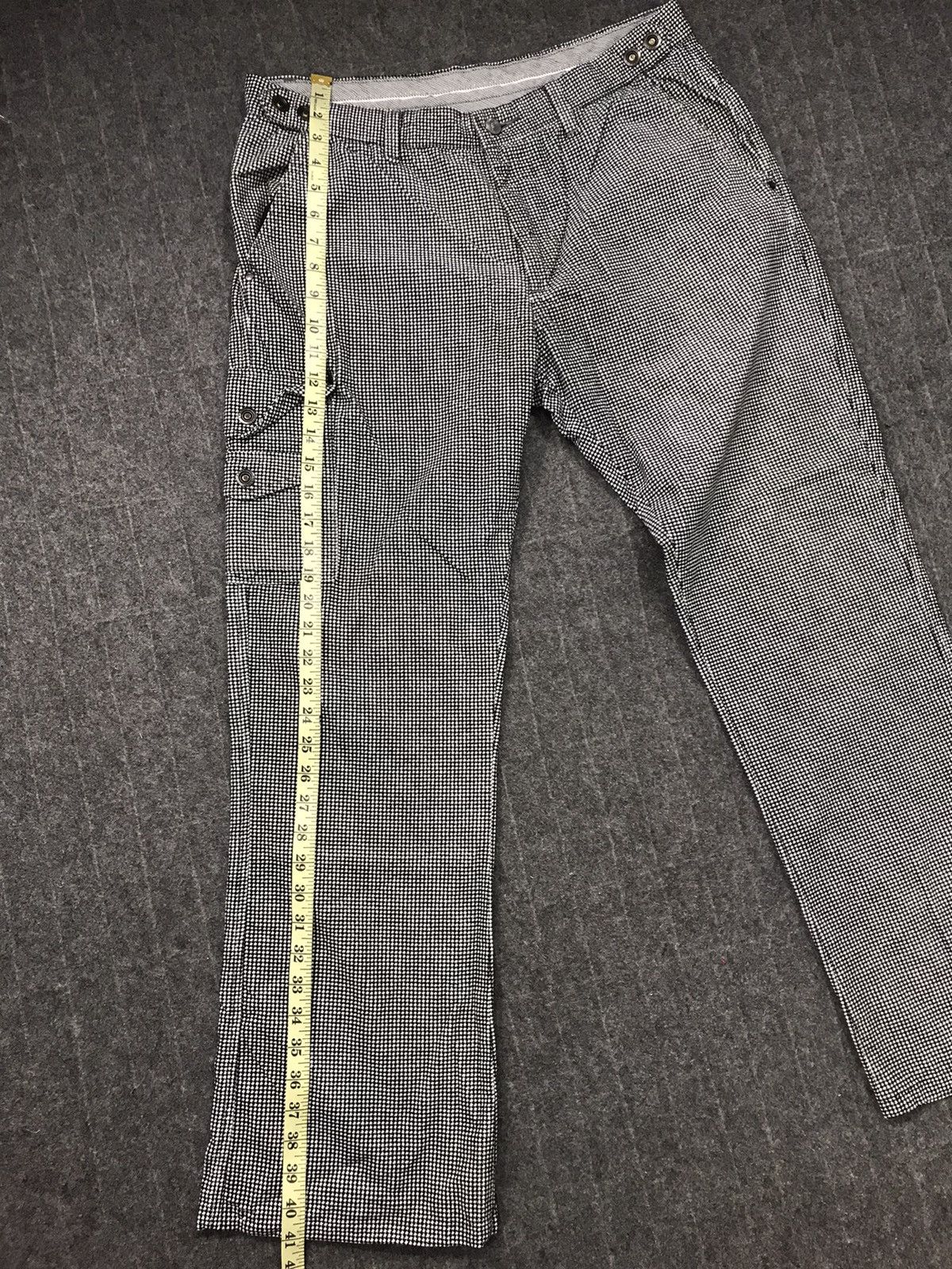 Edwin × Vintage Edwin Prestige Denim Checked Jeans Regular Fits Cut Size US 34 / EU 50 - 10 Thumbnail