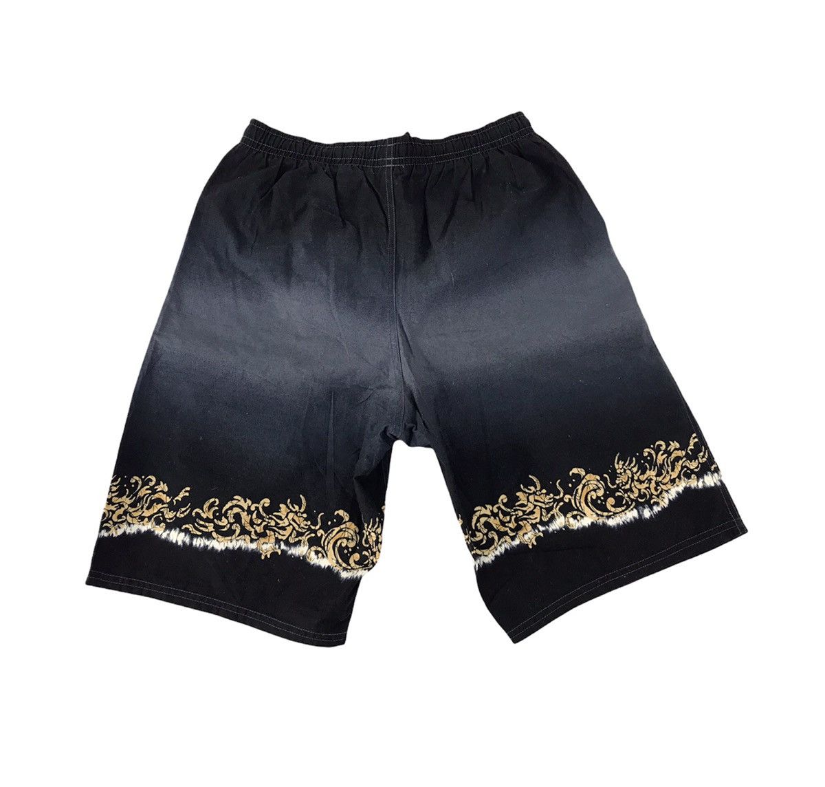 Japanese Brand × Vintage Abstract Design Ovp Shortpant Hiking Cargo Tie Dye Design Size US 27 - 2 Thumbnail