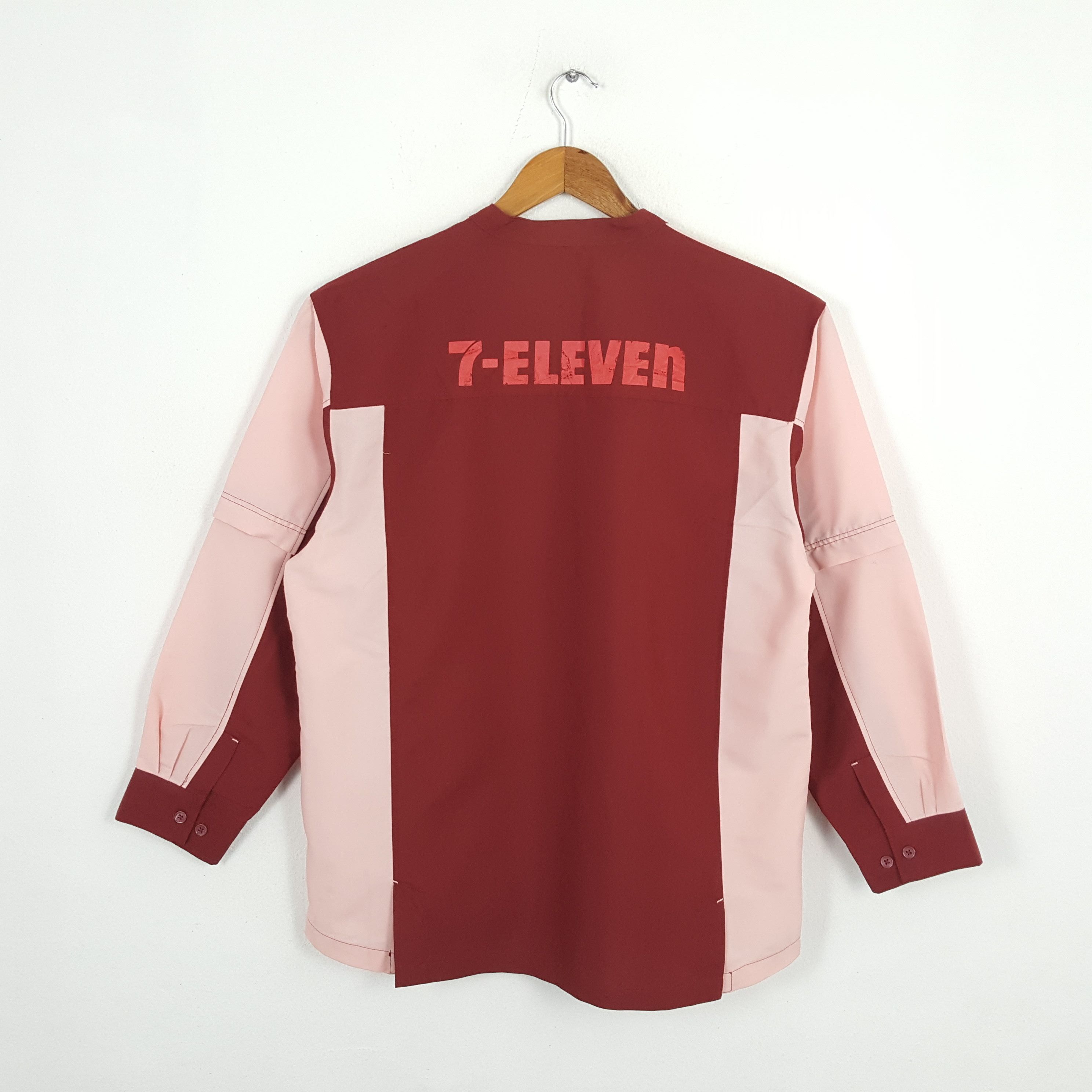 Japanese Brand × Vintage Vintage 7 ELEVEN Japanese Brand Uniform Working Jacket Size US L / EU 52-54 / 3 - 3 Thumbnail