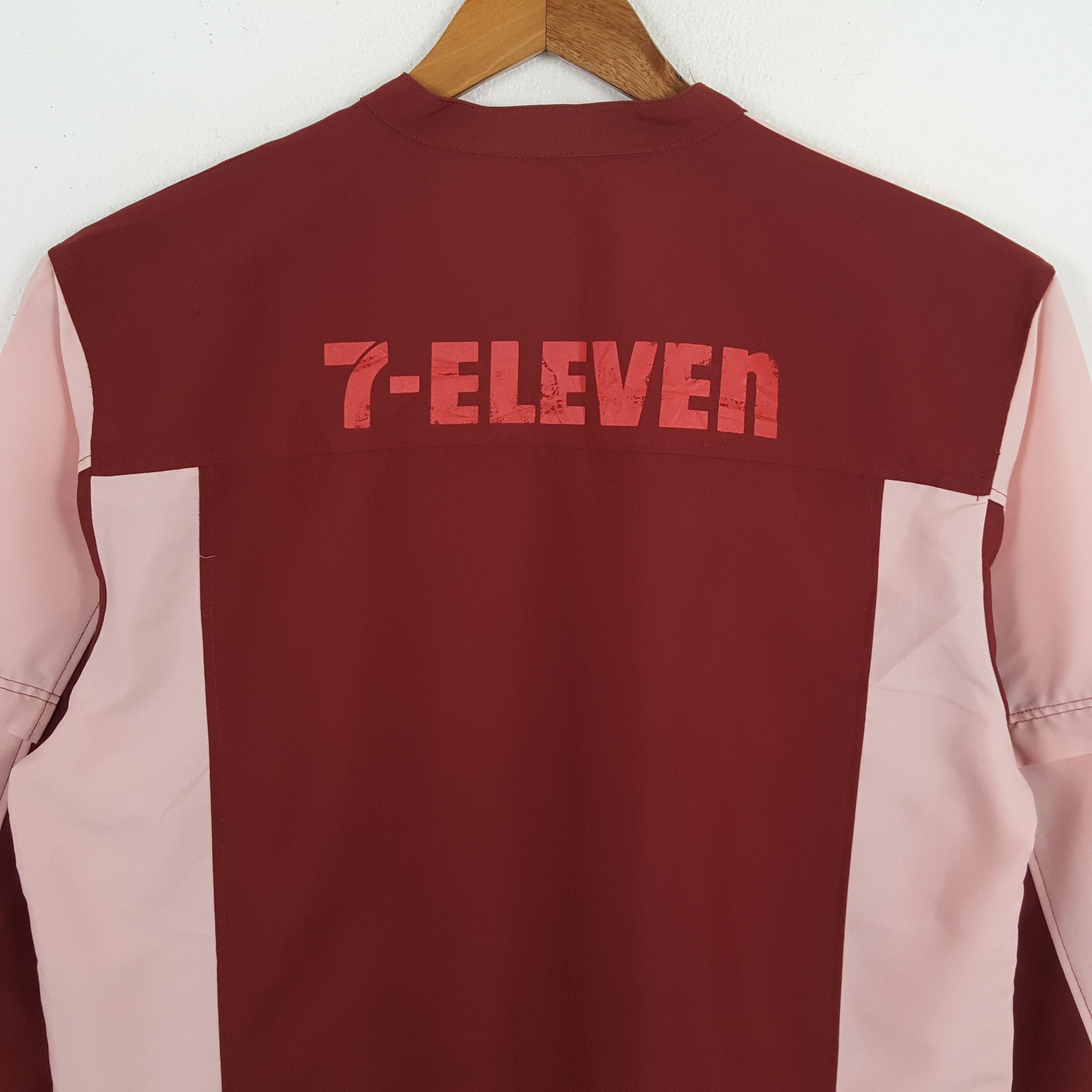 Japanese Brand × Vintage Vintage 7 ELEVEN Japanese Brand Uniform Working Jacket Size US L / EU 52-54 / 3 - 4 Thumbnail