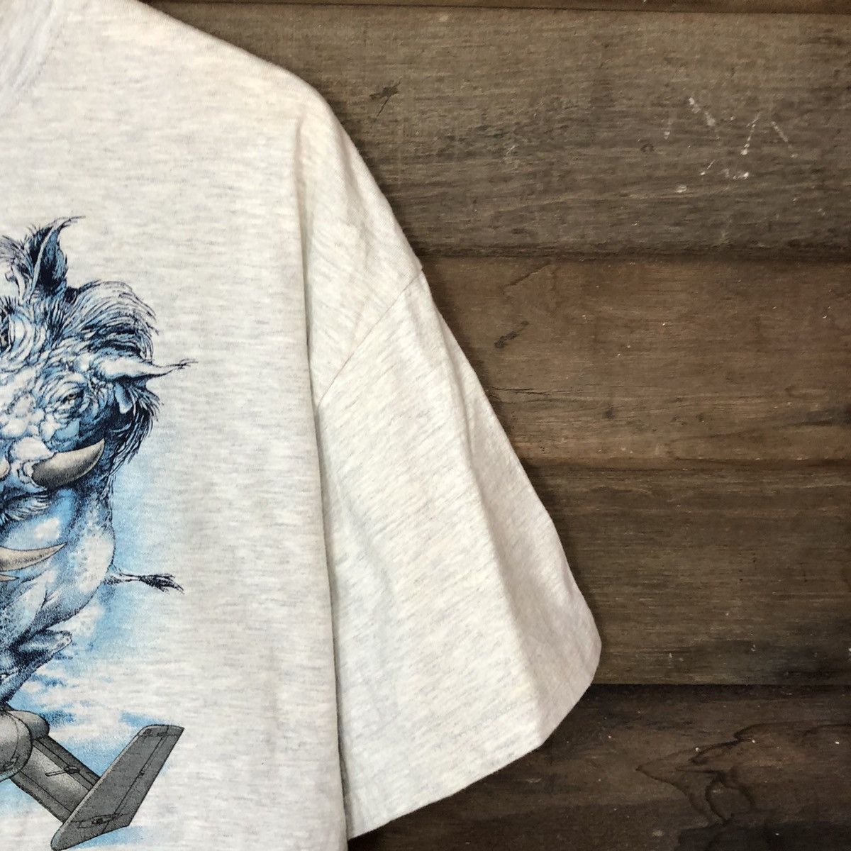 Vintage DL Vtg A-10 Warthog Hanes White Short Sleeve Shirt #3107 Size US XL / EU 56 / 4 - 4 Thumbnail