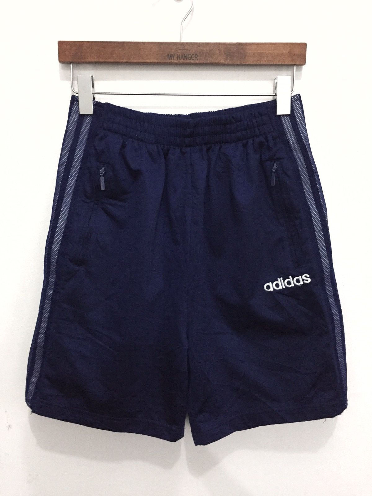 Adidas Vtg 90s Adidas Kim K Back Adjustable Shorts Size US 32 / EU 48 - 2 Thumbnail
