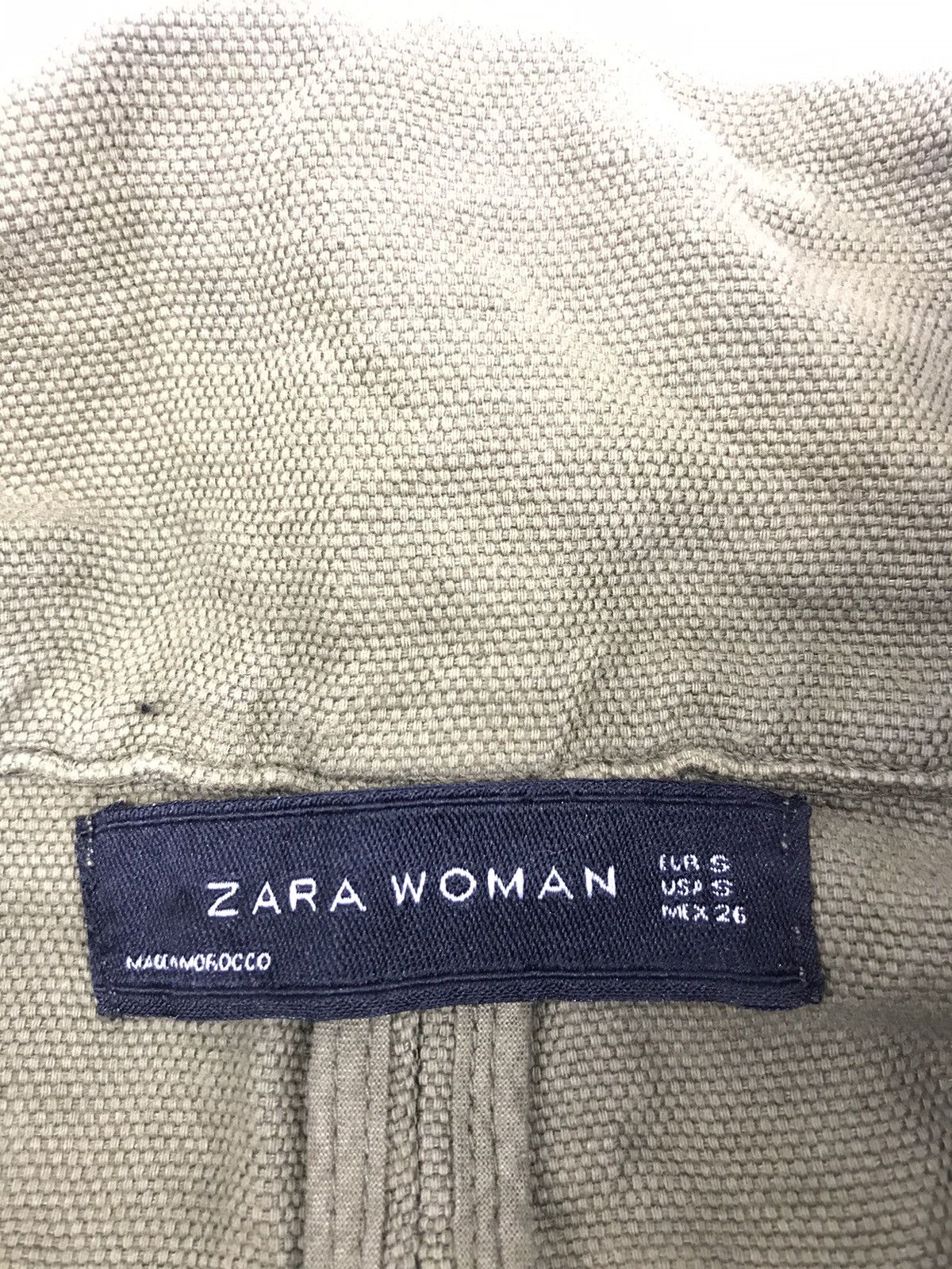 Zara Zara Mix Leather jacket Military Style Tactical Design Size US S / EU 44-46 / 1 - 10 Thumbnail