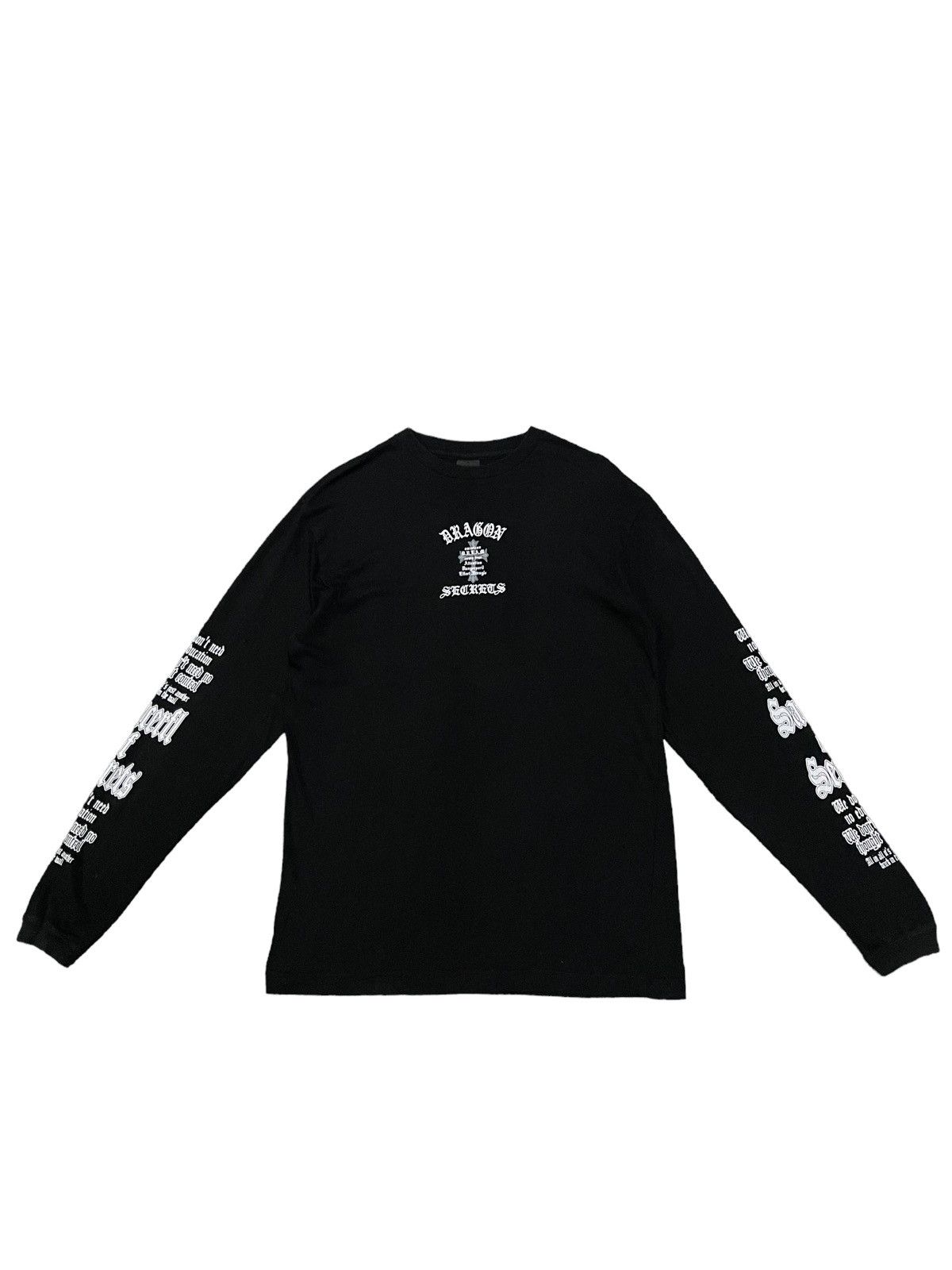 14th Addiction Vintage Japanese Beaumere Punk Spellout Cross Style Shirt Size US M / EU 48-50 / 2 - 1 Thumbnail