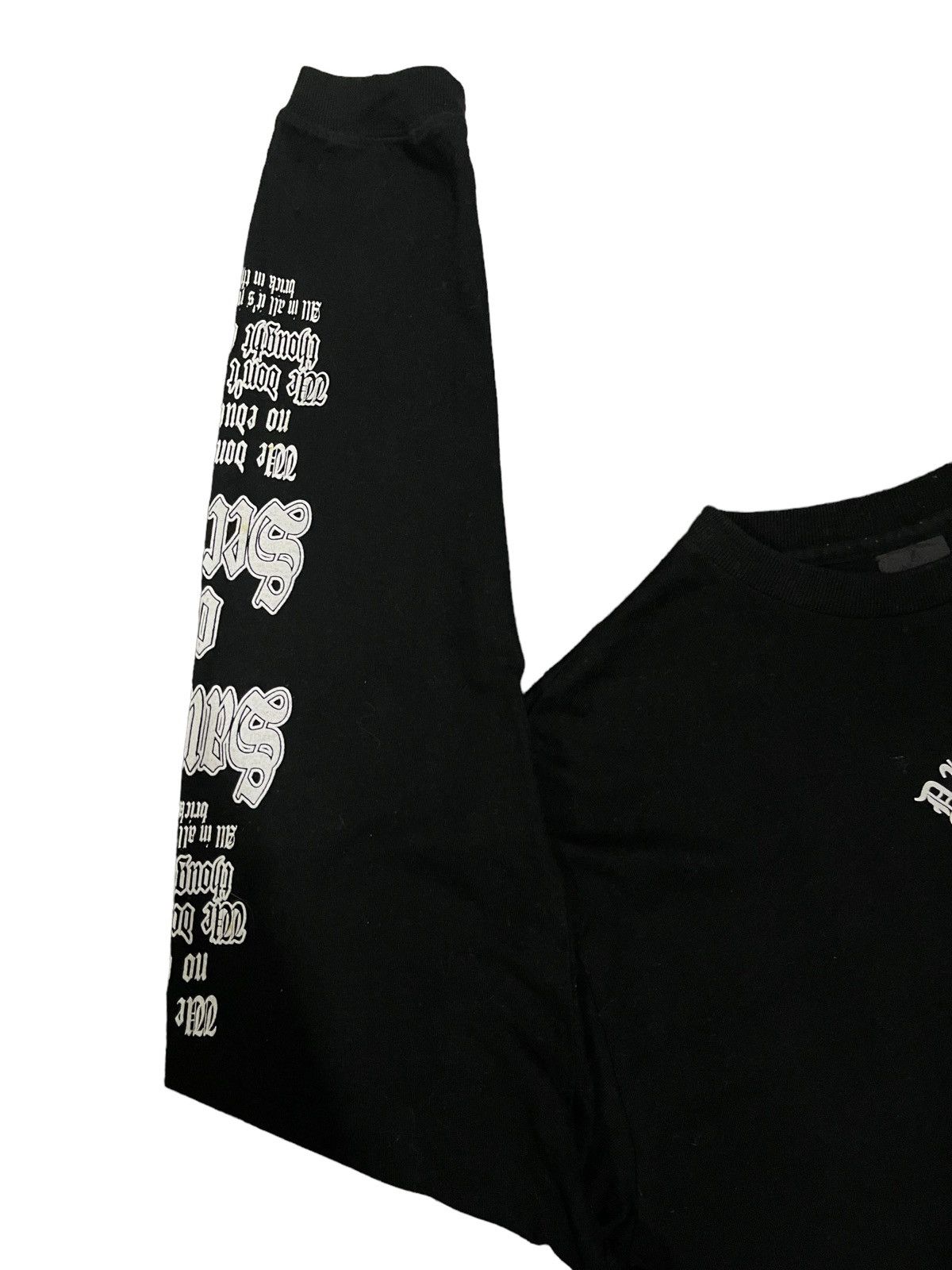 14th Addiction Vintage Japanese Beaumere Punk Spellout Cross Style Shirt Size US M / EU 48-50 / 2 - 8 Thumbnail