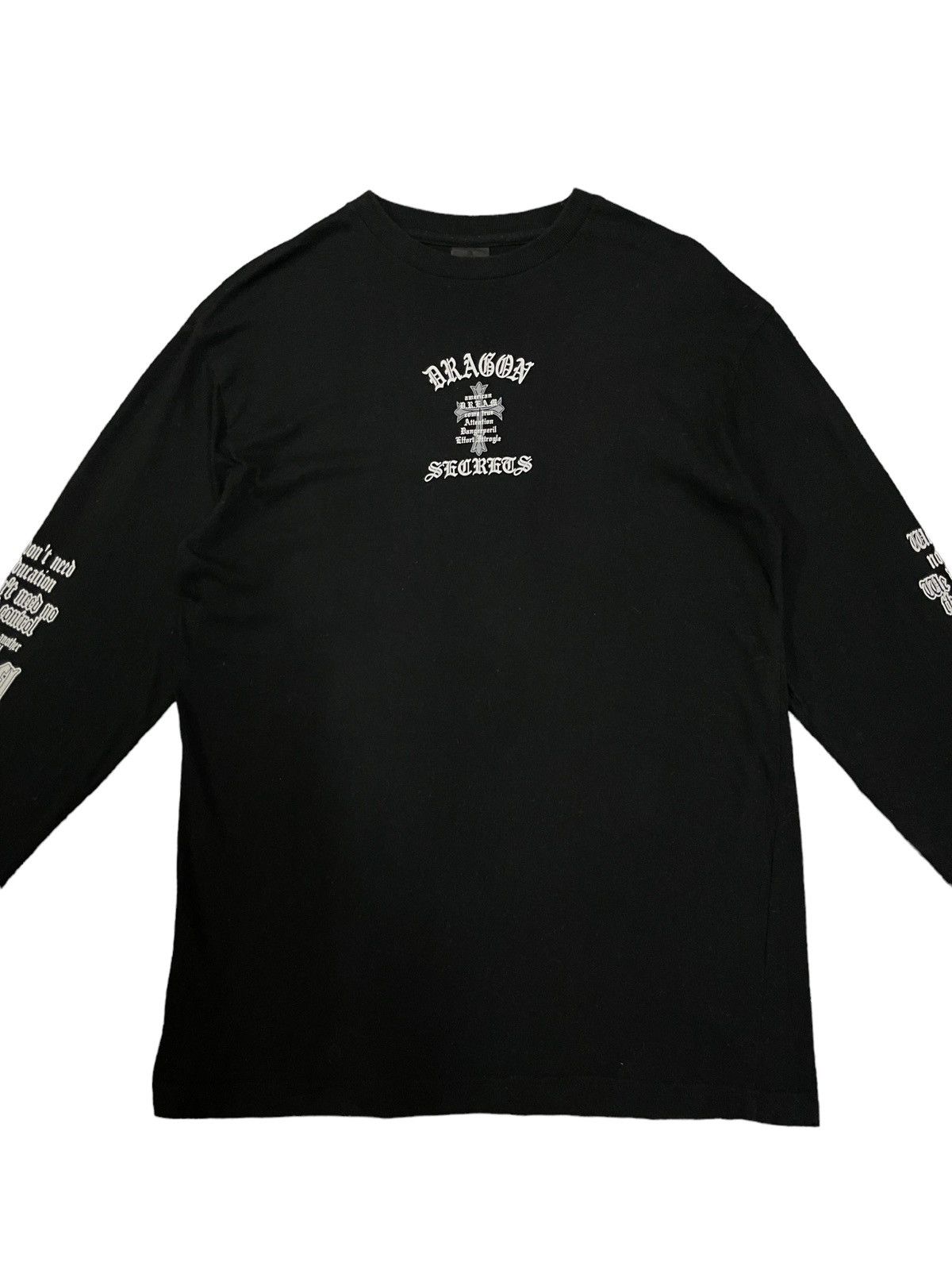14th Addiction Vintage Japanese Beaumere Punk Spellout Cross Style Shirt Size US M / EU 48-50 / 2 - 3 Thumbnail
