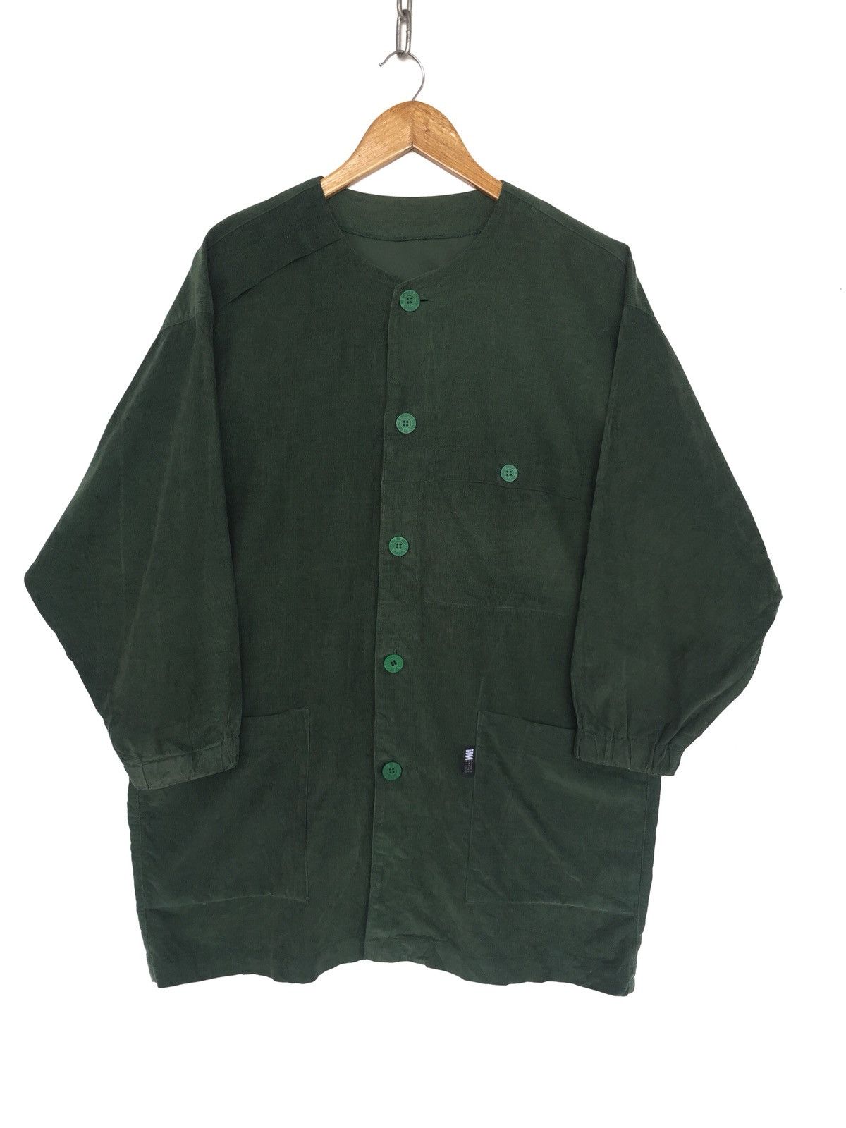 Issey Miyake OG Miyake Corduroy Velvet Oversized Squirrel Coat Size US L / EU 52-54 / 3 - 1 Thumbnail