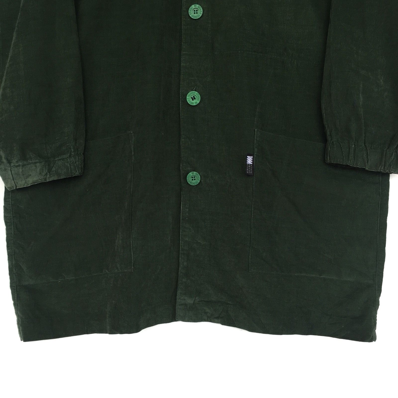 Issey Miyake OG Miyake Corduroy Velvet Oversized Squirrel Coat Size US L / EU 52-54 / 3 - 4 Thumbnail