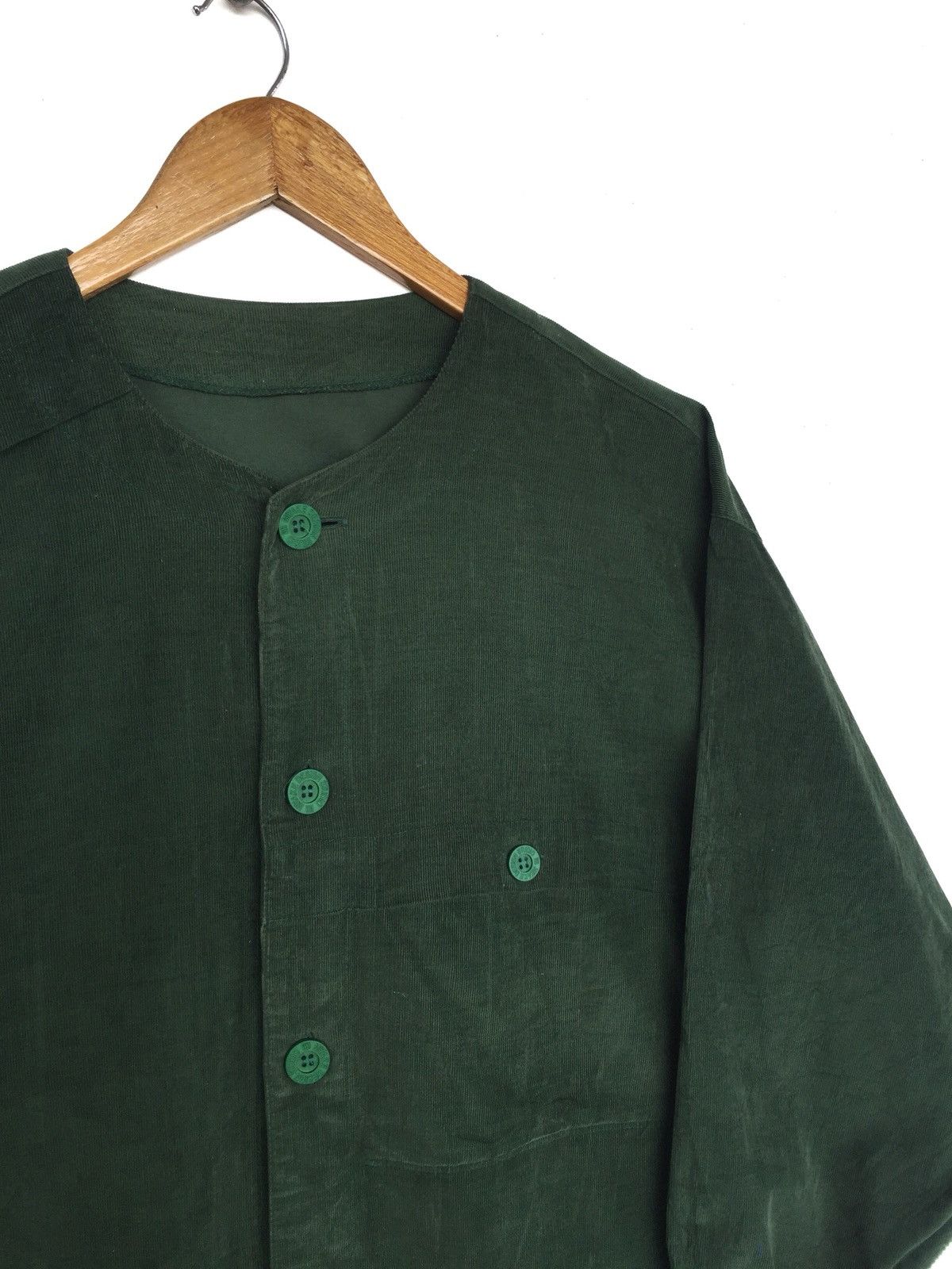 Issey Miyake OG Miyake Corduroy Velvet Oversized Squirrel Coat Size US L / EU 52-54 / 3 - 2 Thumbnail