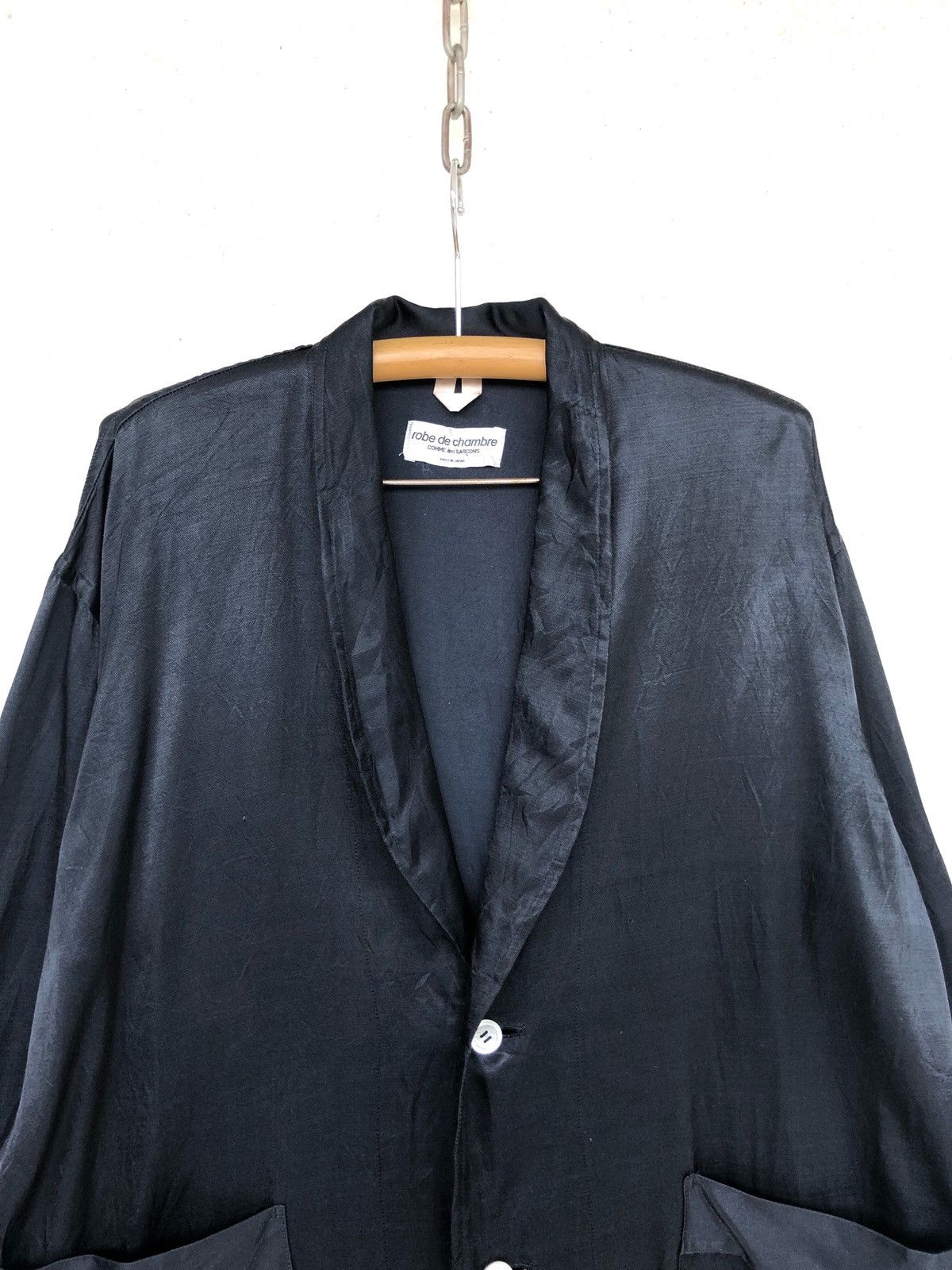 Comme des Garcons GRAIL🔥80s Comme des Garçons Minimal Capes Jacket Size US XL / EU 56 / 4 - 2 Thumbnail