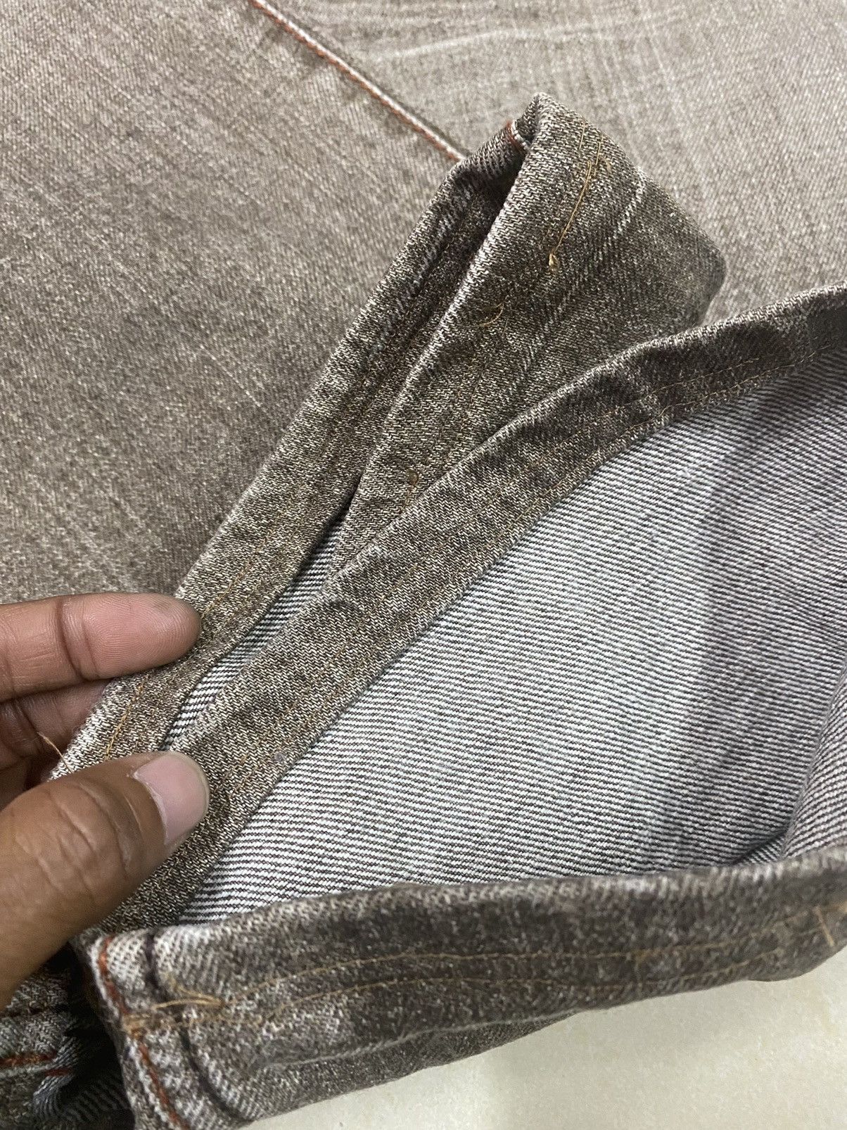 If Six Was Nine × KMRii × Nicole Club Japanese Brand NCFM Snake Skin Lining Flared Denim Size US 31 - 10 Thumbnail