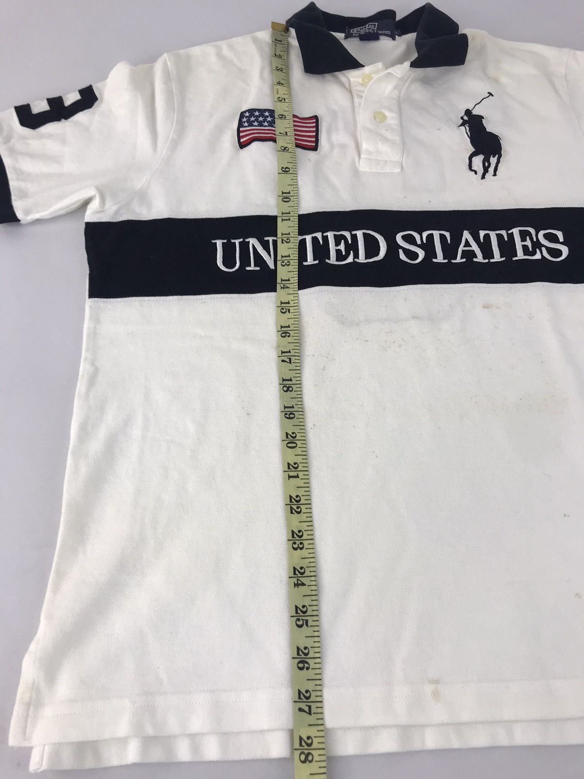 Polo Ralph Lauren × Vintage Vintage Polo Ralph Lauren United State #3 Embroidery Logo Size US L / EU 52-54 / 3 - 9 Thumbnail