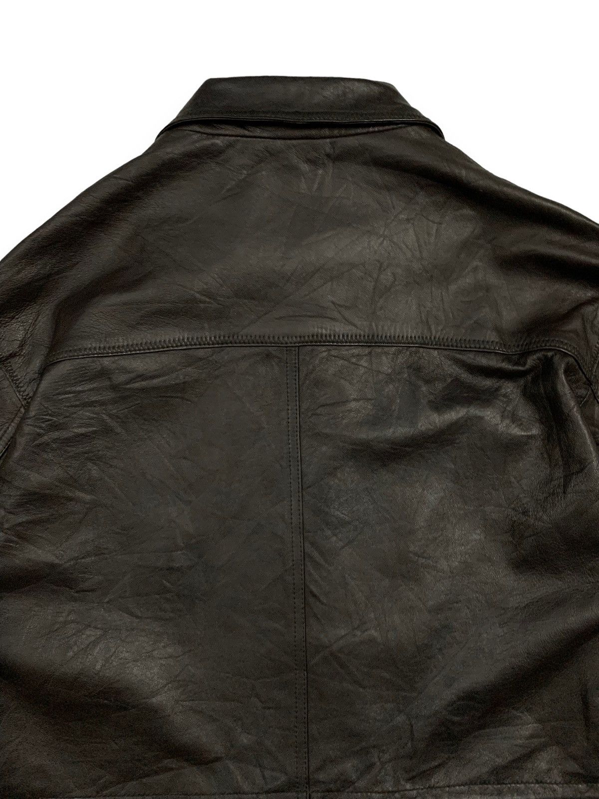 Pelle Pelle Vintage Japanese Brand Jack Mighty Sheepskin Leather Jacket Size US L / EU 52-54 / 3 - 14 Thumbnail