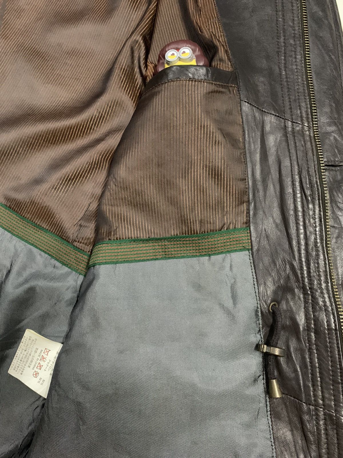 Pelle Pelle Vintage Japanese Brand Jack Mighty Sheepskin Leather Jacket Size US L / EU 52-54 / 3 - 17 Thumbnail