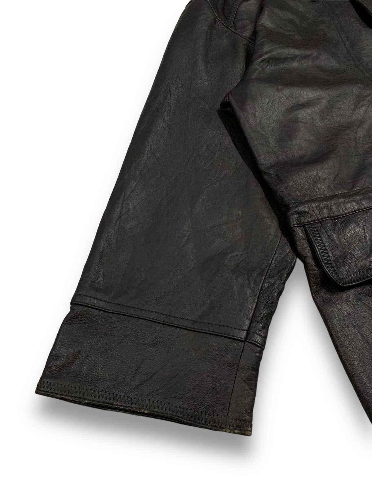 Pelle Pelle Vintage Japanese Brand Jack Mighty Sheepskin Leather Jacket Size US L / EU 52-54 / 3 - 12 Thumbnail