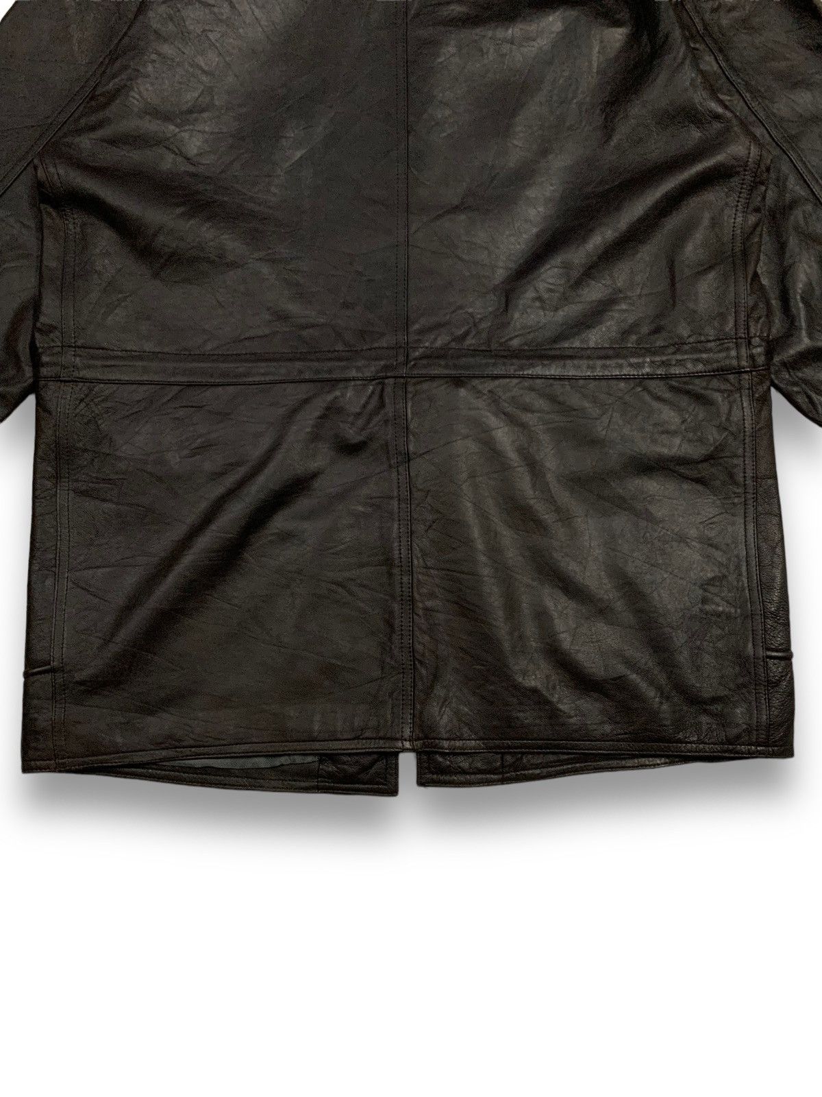 Pelle Pelle Vintage Japanese Brand Jack Mighty Sheepskin Leather Jacket Size US L / EU 52-54 / 3 - 15 Thumbnail