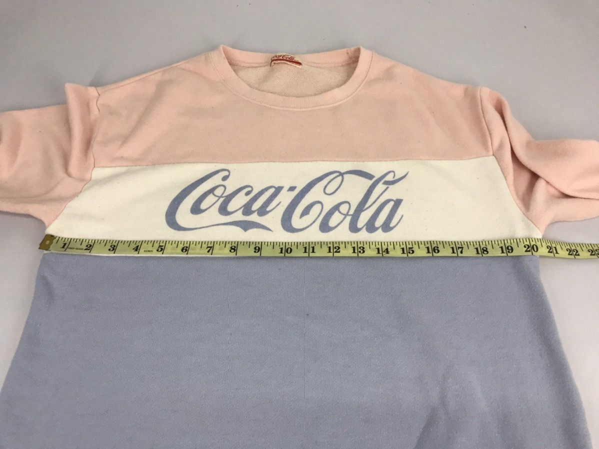 Coca Cola Coca Cola Sweatshirt Spell Out Colour Block Drink Brand Size M / US 6-8 / IT 42-44 - 7 Thumbnail