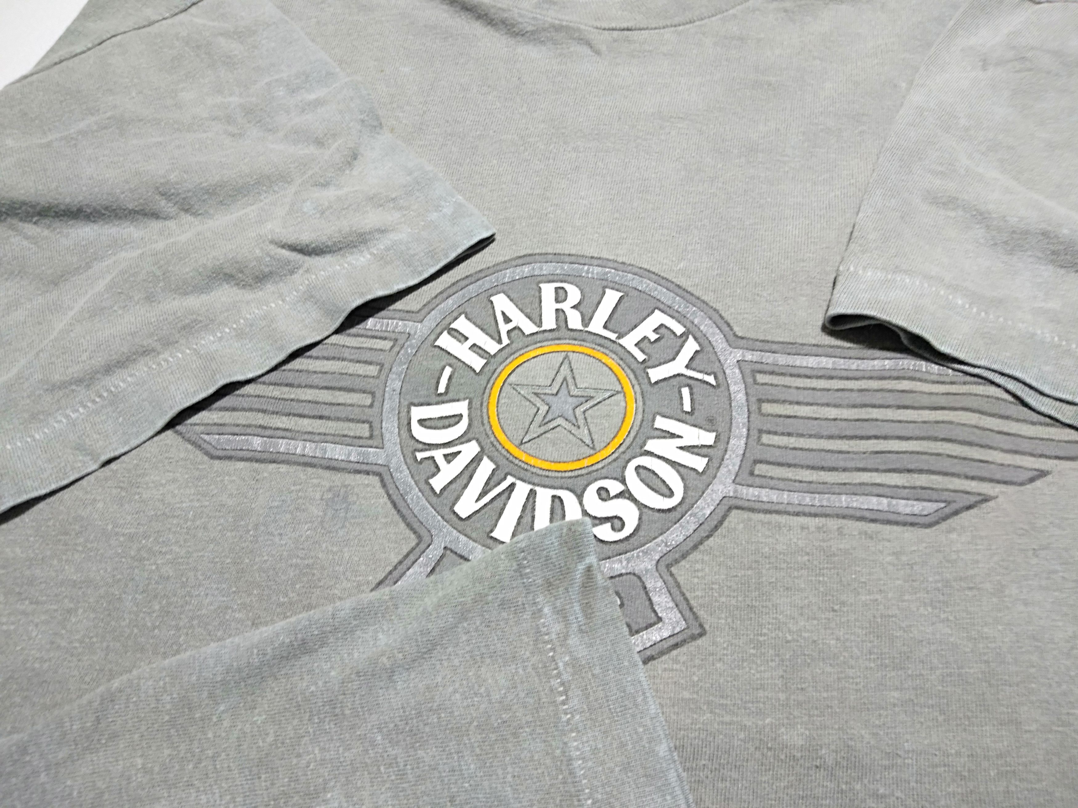 Hanes × Harley Davidson × Vintage Vintage 80s 1988 Harley Davidson Golden Triangle Beaumont Size US M / EU 48-50 / 2 - 10 Thumbnail