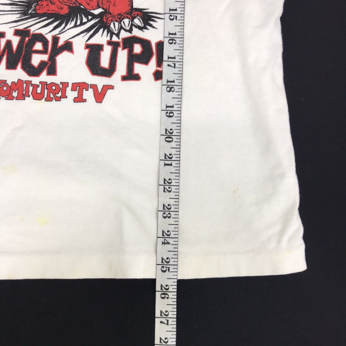 Anime Power Up Yomiuri TV Art Ads Modern Unisex Tee Size S M Size M / US 6-8 / IT 42-44 - 6 Thumbnail