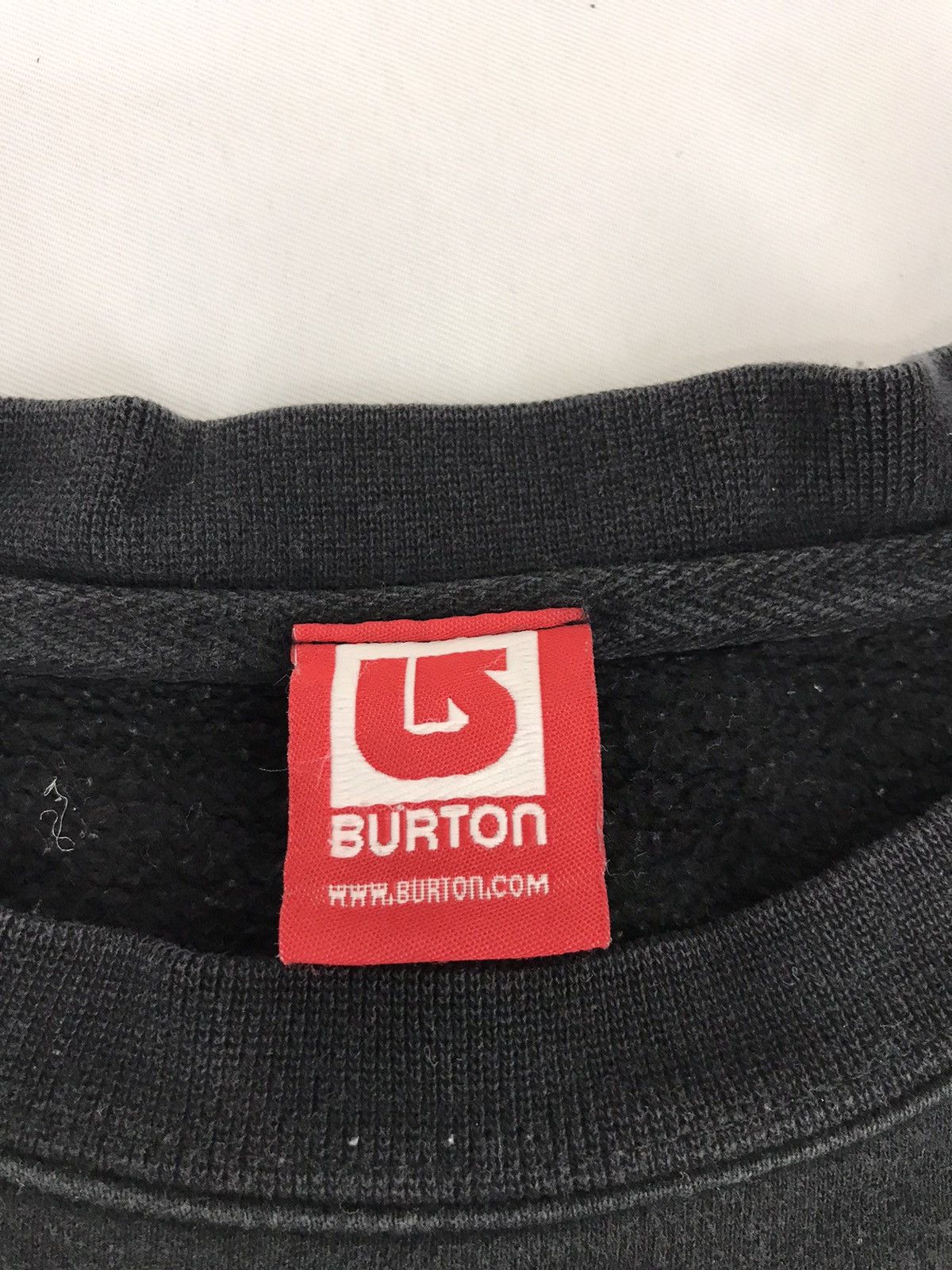 Burton × Vintage Burton Rider Drive Owned Sweatshirt Spell Out K025j Size US M / EU 48-50 / 2 - 5 Thumbnail
