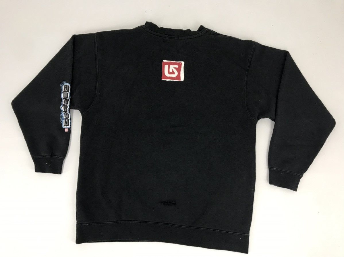 Burton × Vintage Burton Rider Drive Owned Sweatshirt Spell Out K025j Size US M / EU 48-50 / 2 - 2 Thumbnail