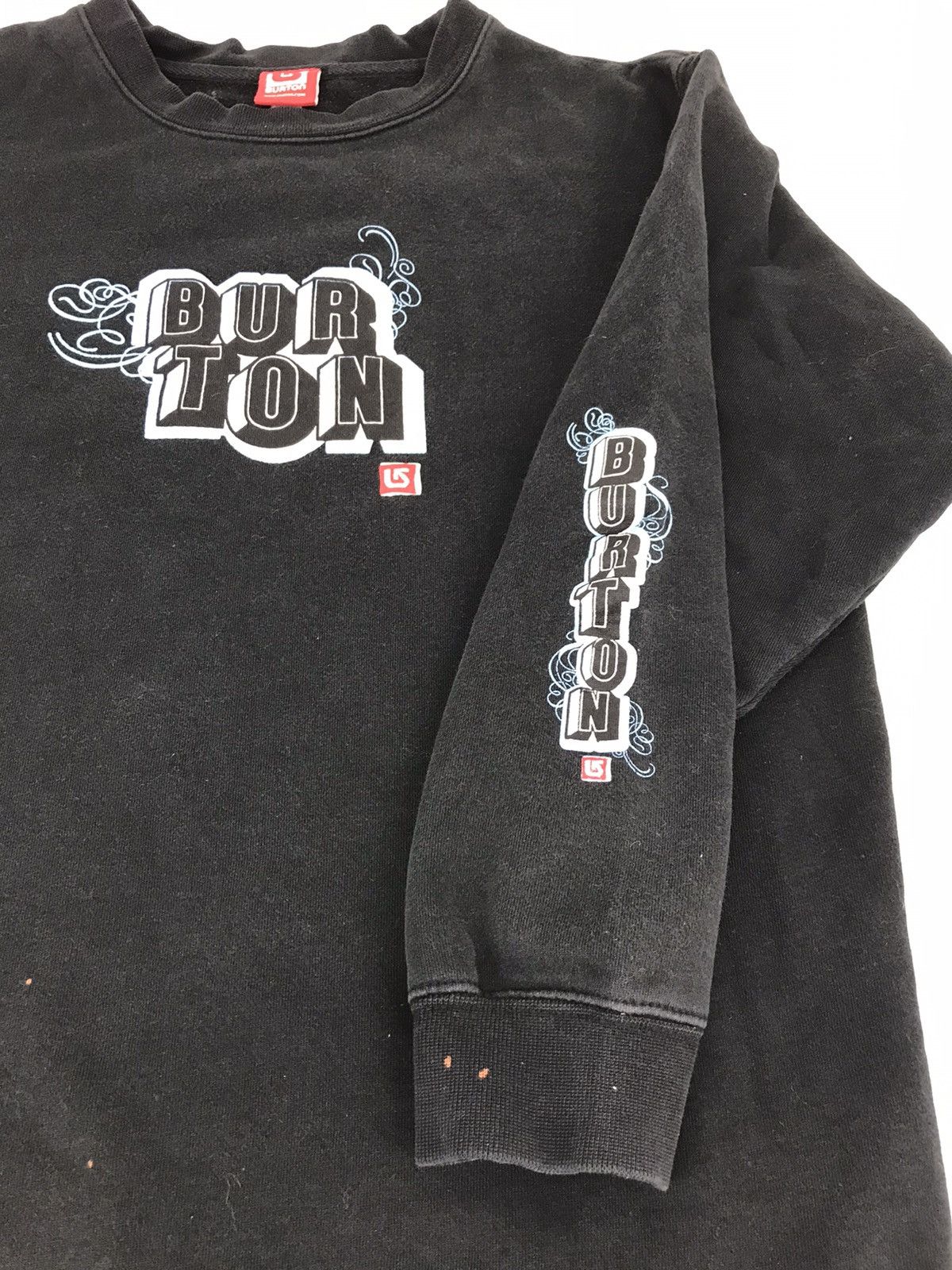 Burton × Vintage Burton Rider Drive Owned Sweatshirt Spell Out K025j Size US M / EU 48-50 / 2 - 4 Thumbnail