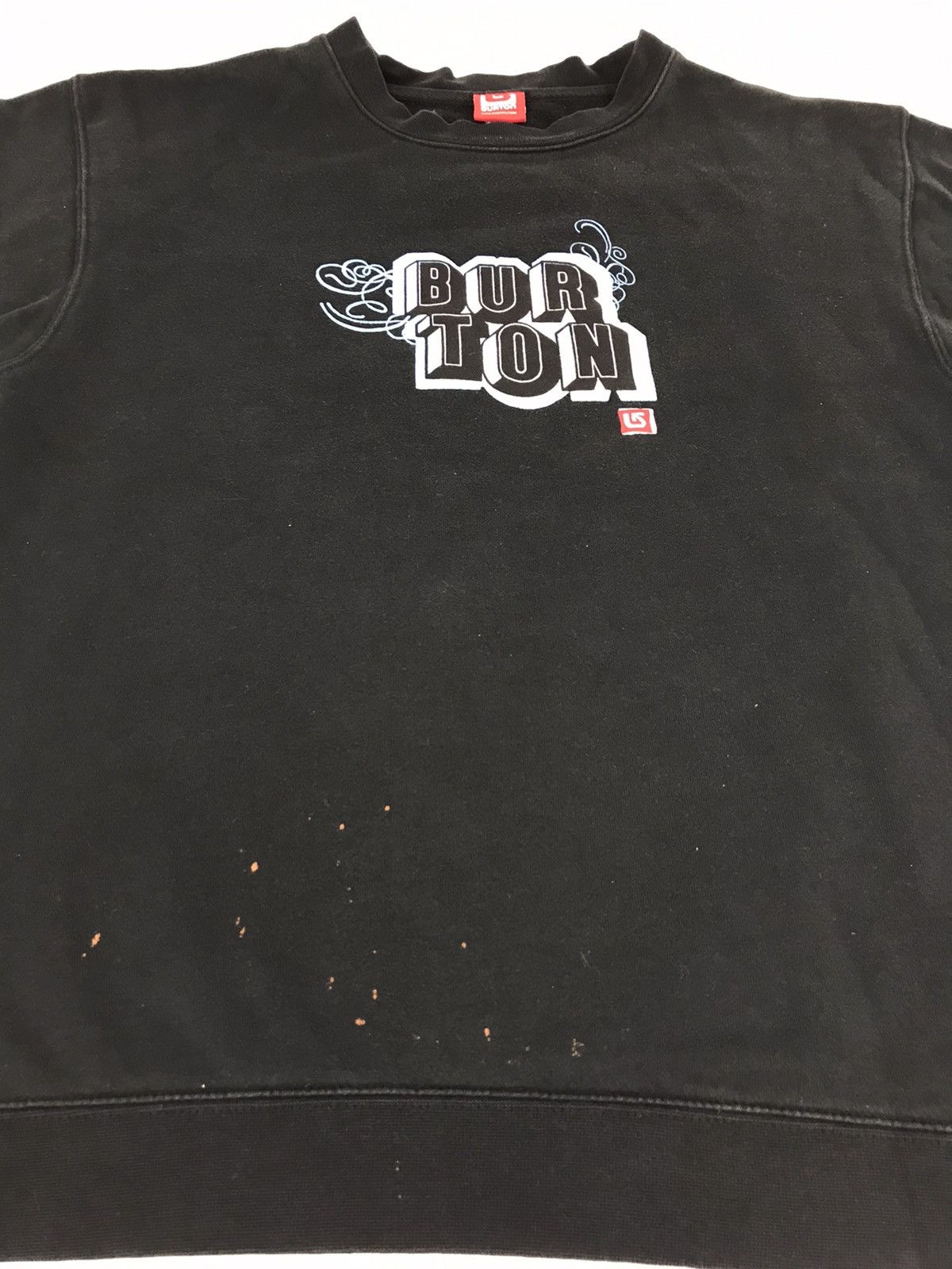 Burton × Vintage Burton Rider Drive Owned Sweatshirt Spell Out K025j Size US M / EU 48-50 / 2 - 3 Thumbnail