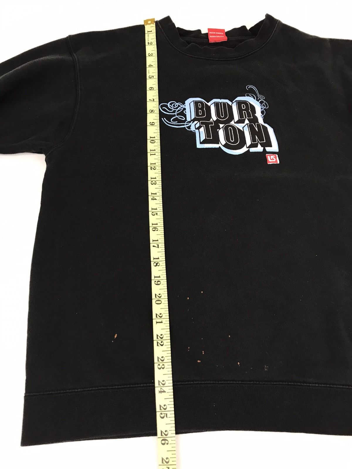 Burton × Vintage Burton Rider Drive Owned Sweatshirt Spell Out K025j Size US M / EU 48-50 / 2 - 8 Thumbnail