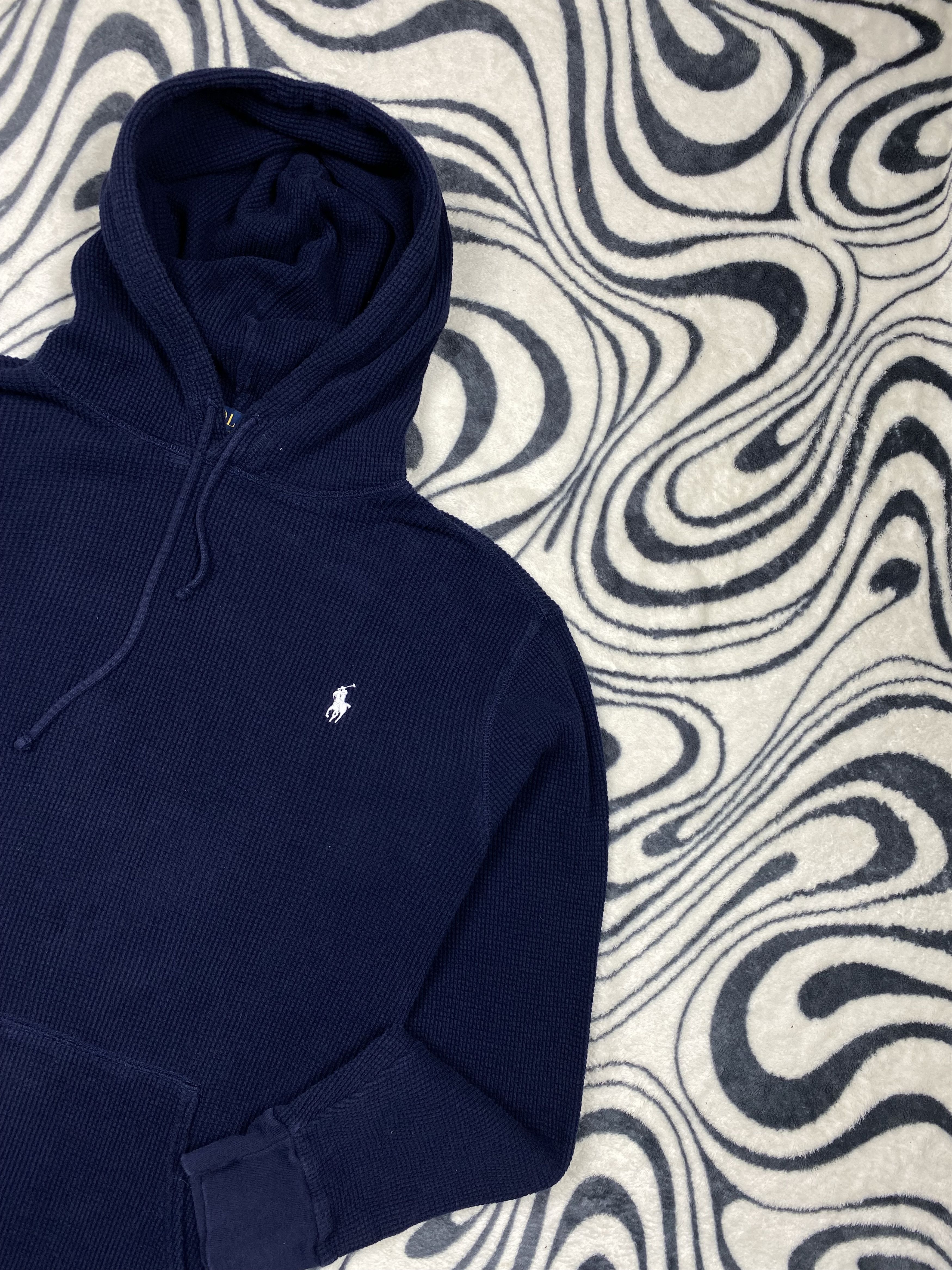 Polo Ralph Lauren Polo Ralph Lauren Vintage Mens Ribbed Hoodie Size US XL / EU 56 / 4 - 2 Thumbnail