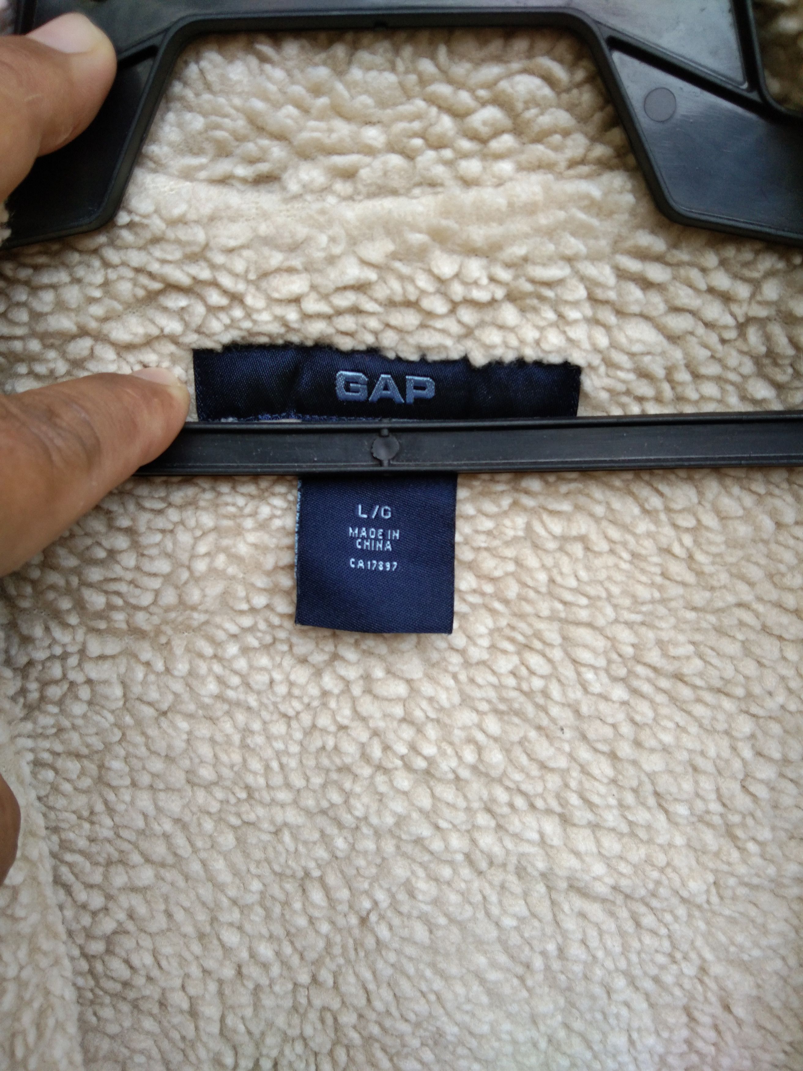 Gap × Vintage VINTAGE GAP SHERPA JACKET@TRUCKER JACKET Size US L / EU 52-54 / 3 - 15 Thumbnail