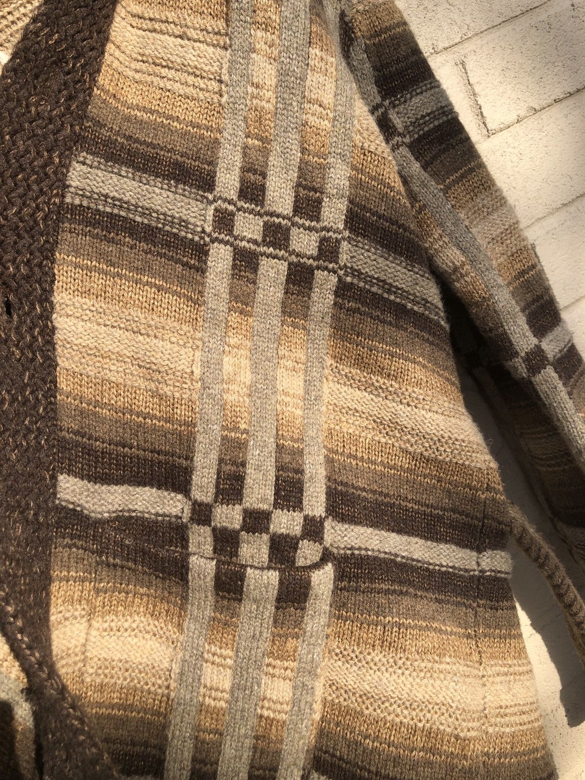 RRL Ralph Lauren NWT RRL Ranch Shawl Cardigan Multicolor Hand Knit Double RL Size US L / EU 52-54 / 3 - 7 Thumbnail