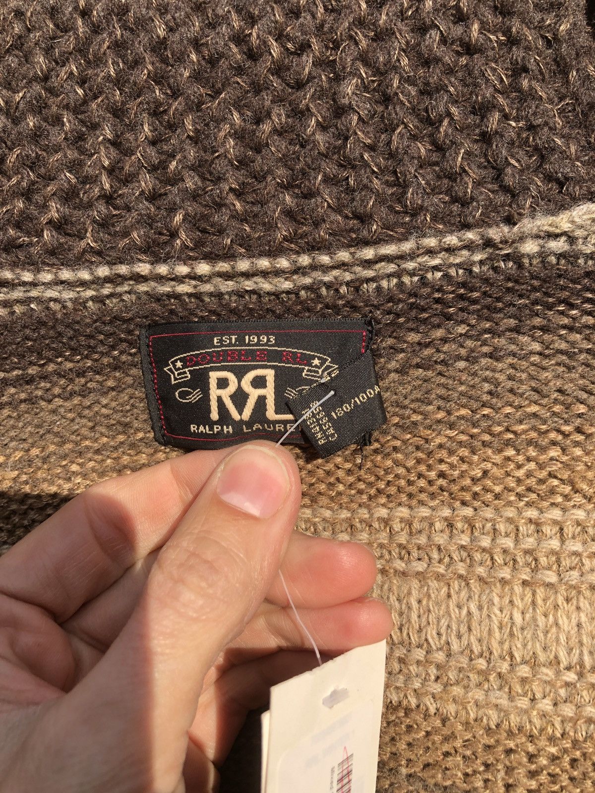 RRL Ralph Lauren NWT RRL Ranch Shawl Cardigan Multicolor Hand Knit Double RL Size US L / EU 52-54 / 3 - 3 Thumbnail